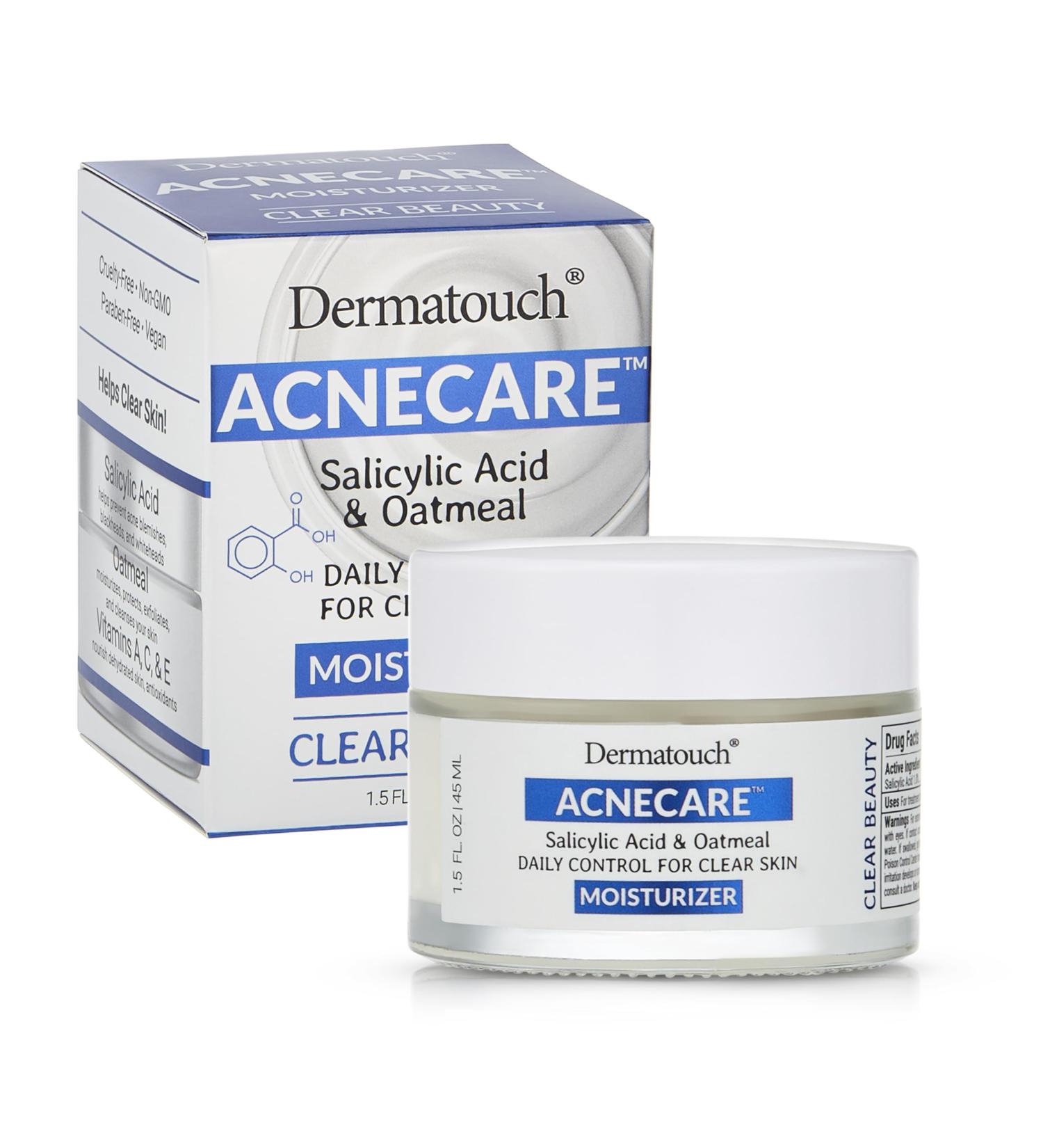 DERMATOUCH Acnecare Moisturizer with Salicylic Acid & Oatmeal - Buy Online on GoSupps.com