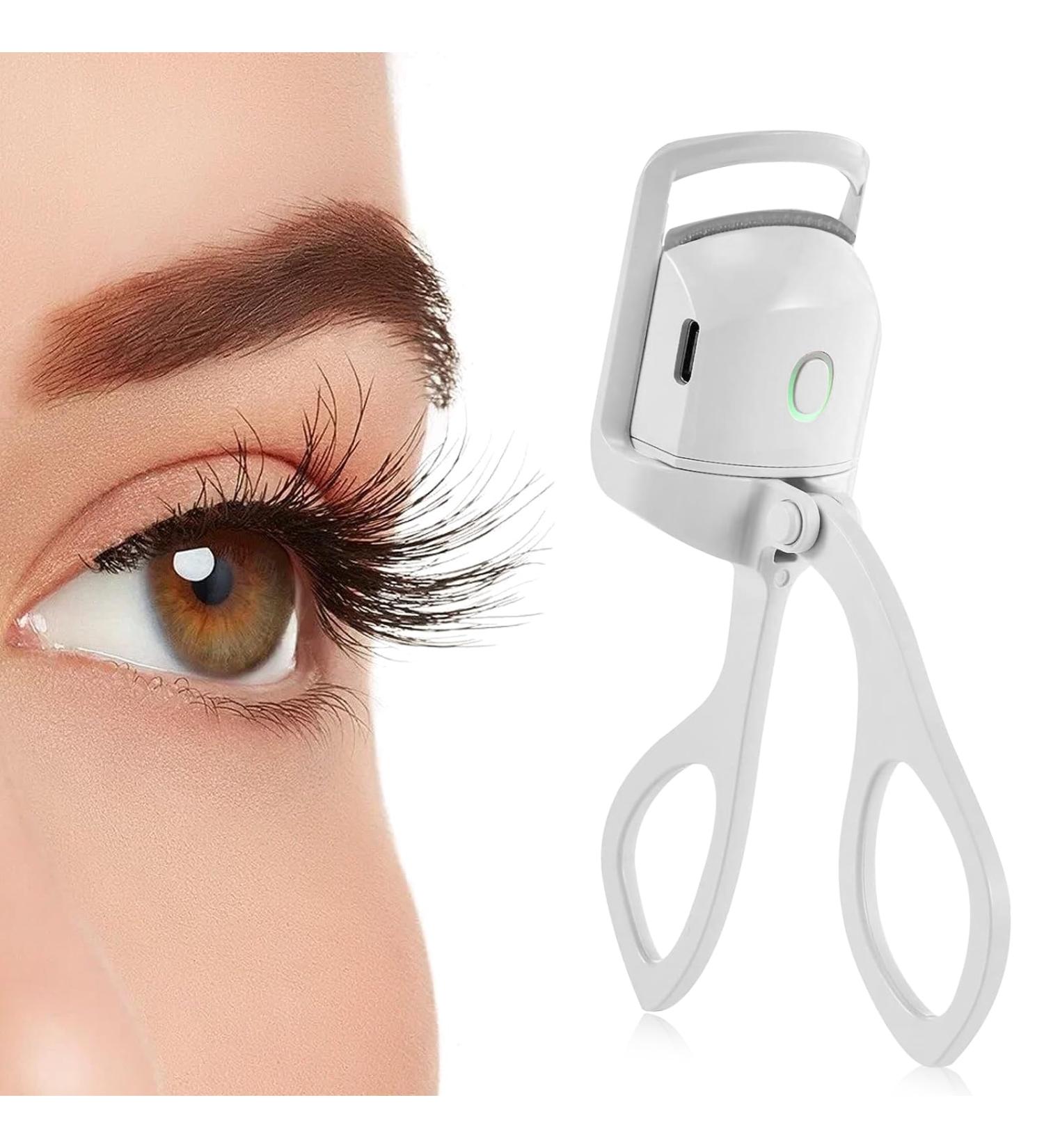 Dust2oasis Heated Eyelash Curlers Rapid Heated Lash Curler Quick Natural Curling for Long Lasting with Sensing Heating Silicone Pad-4 - Buy Online on GoSupps.com