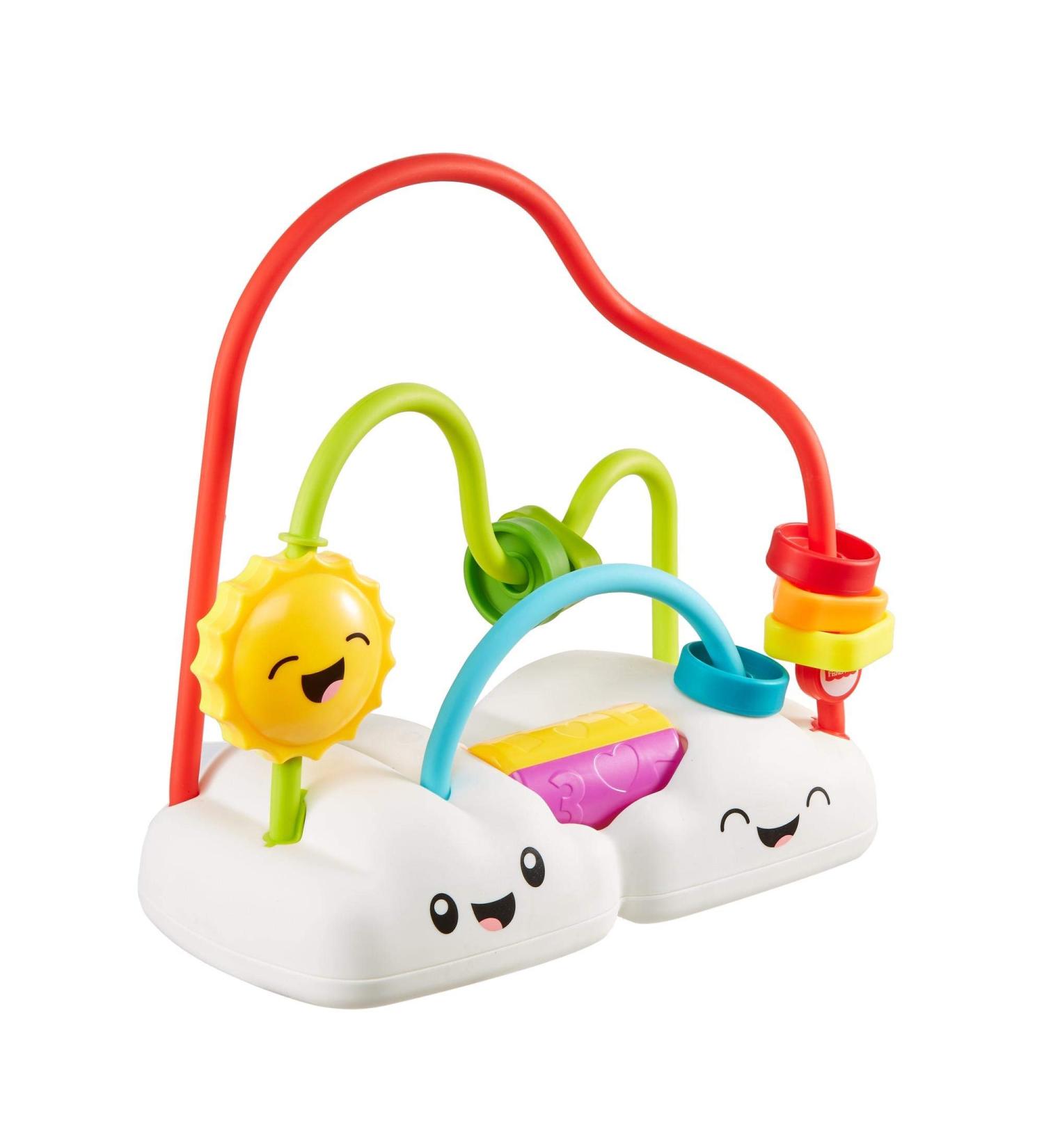 Fisher-Price FYL50 Cloud Motor Skills Loop | Baby Motor Skills Toy for 6+ Months | Multi-Coloured International Shipping - Buy Online on GoSupps.com