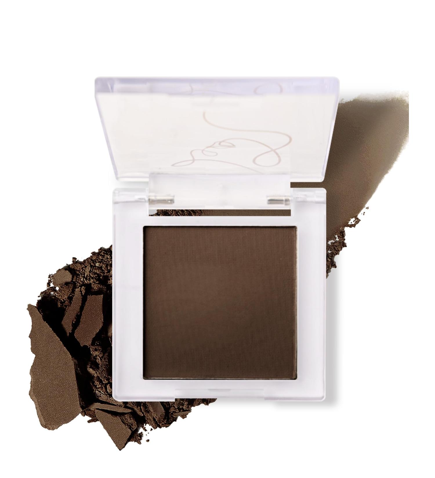 Palette de Fard Paupi re Mat marron fonc Cr me Ombre a Paupiere Eyeshadow Hautement Pigment Imperm able et Durable Blush Texture Fine Maquillage Yeux M tallis pour Filles et Femmes - 04 04#Marron fonc mat - Buy Online on GoSupps.com