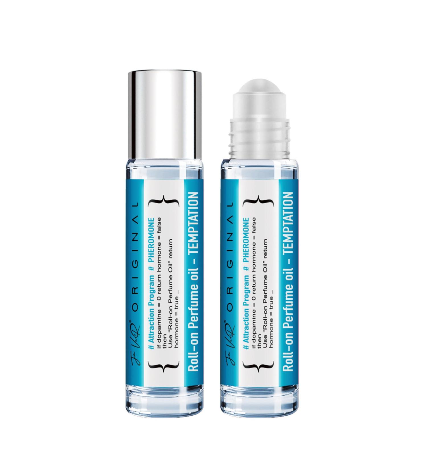 Roll-on Original Pheromone Perfume oil for Men Cologne EDP parfum 0.34fl.oz. - TSA Ready - Buy Online on GoSupps.com