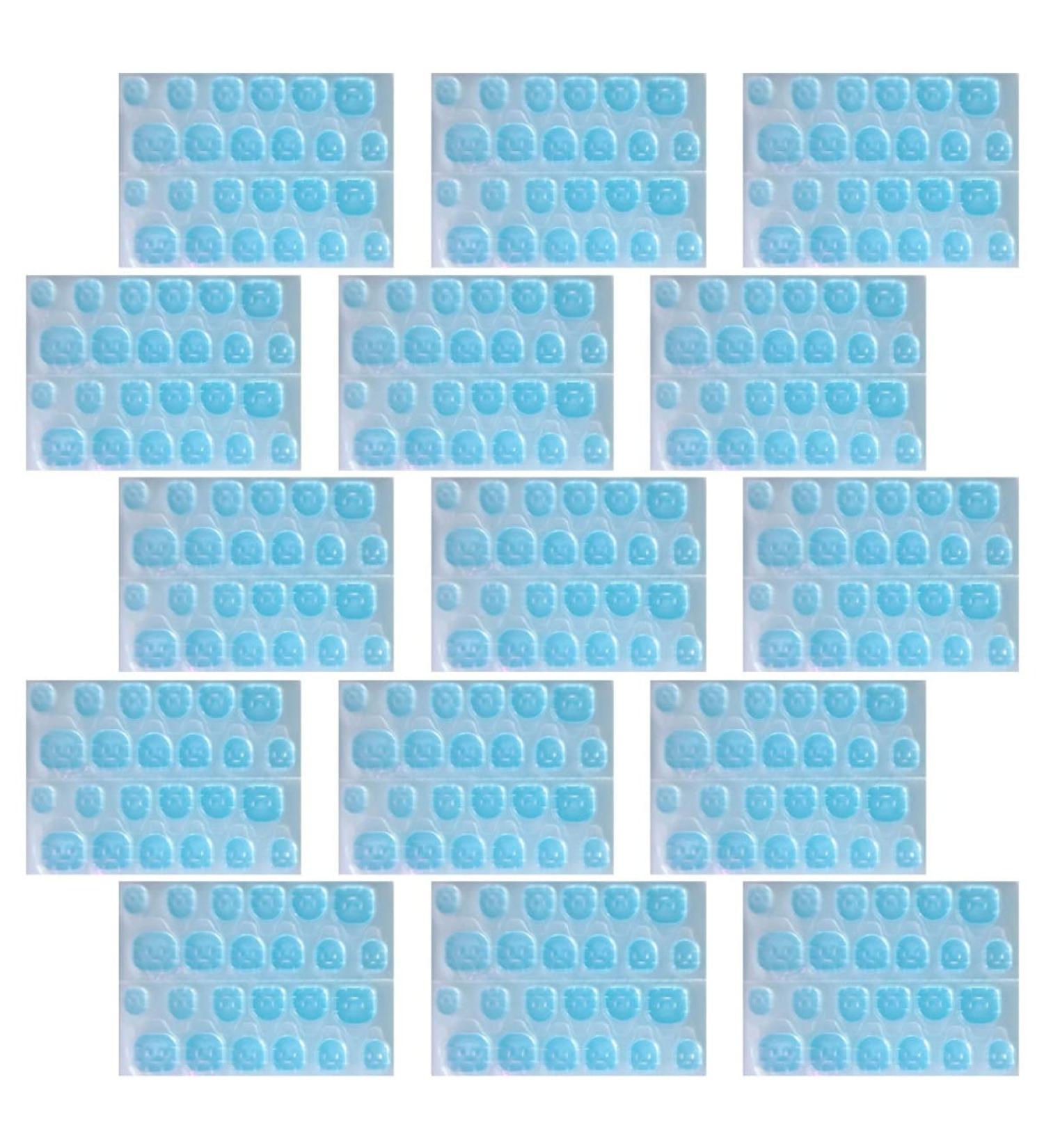 minkissy 150 Sheets Manicure Jelly Stickers Double Side Nail Sticker Simple Nail Sticker Convenient Manicure Paste Nail Paste Label Stickers Manicure Sticker No Trace Adhesive - Buy Online on GoSupps.com