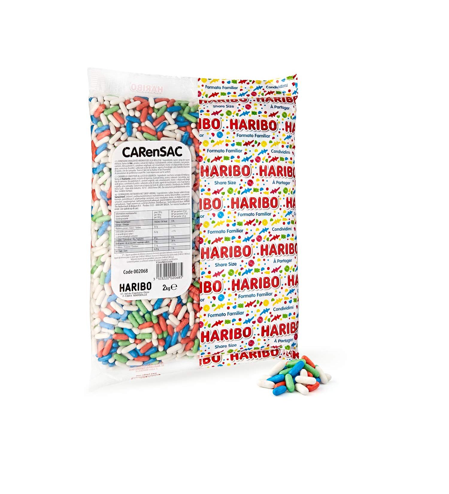 HARIBO - Car in Bag Licorice Candy Bulk Bag 2 kg - Buy Online on GoSupps.com
