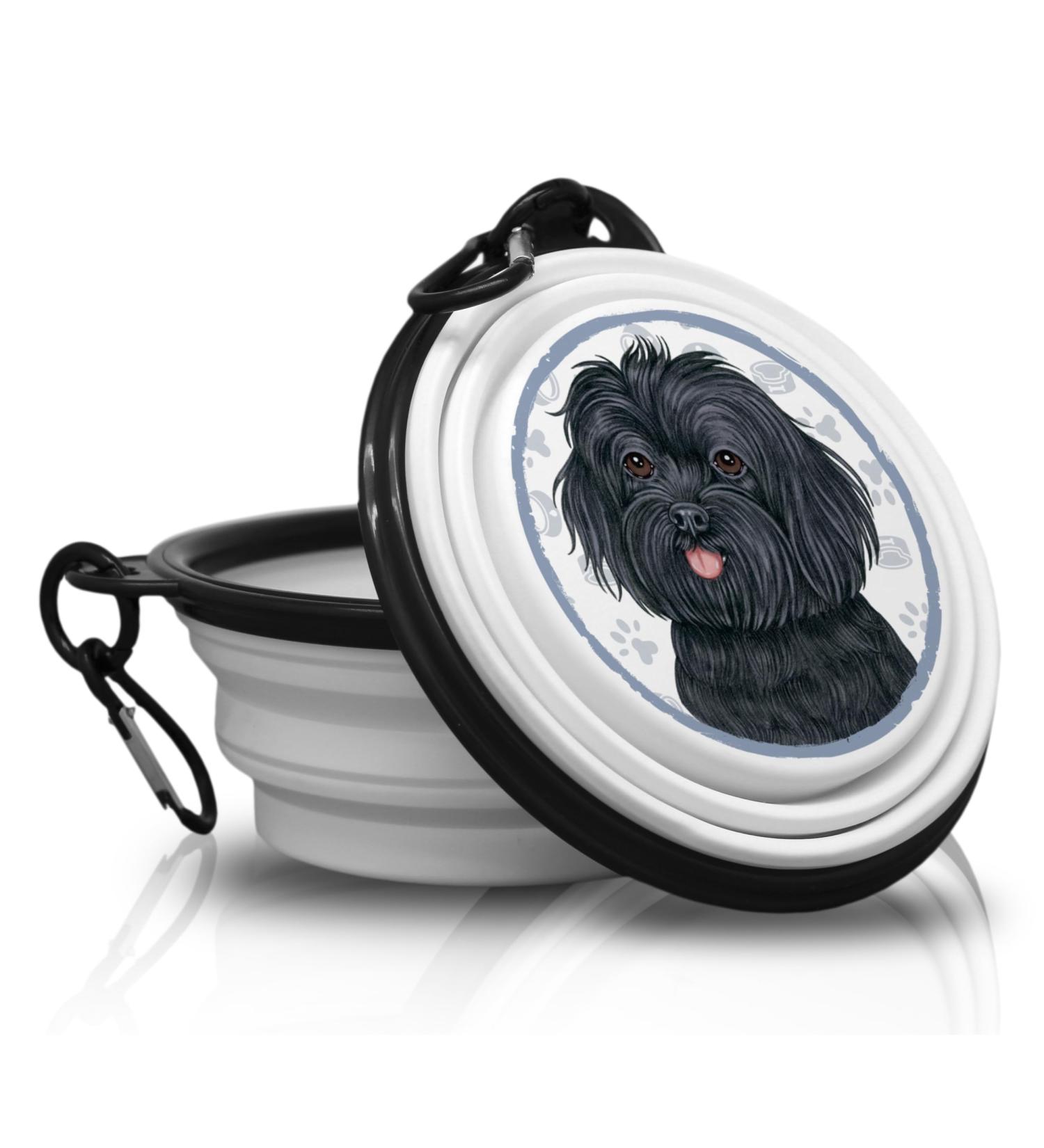 Foldable Portable Drinking Bowl for Dogs | BOLONKA ZWETNA - Carabiner Pet Bowl for Travel & Outdoor Use - Buy Online on GoSupps.com