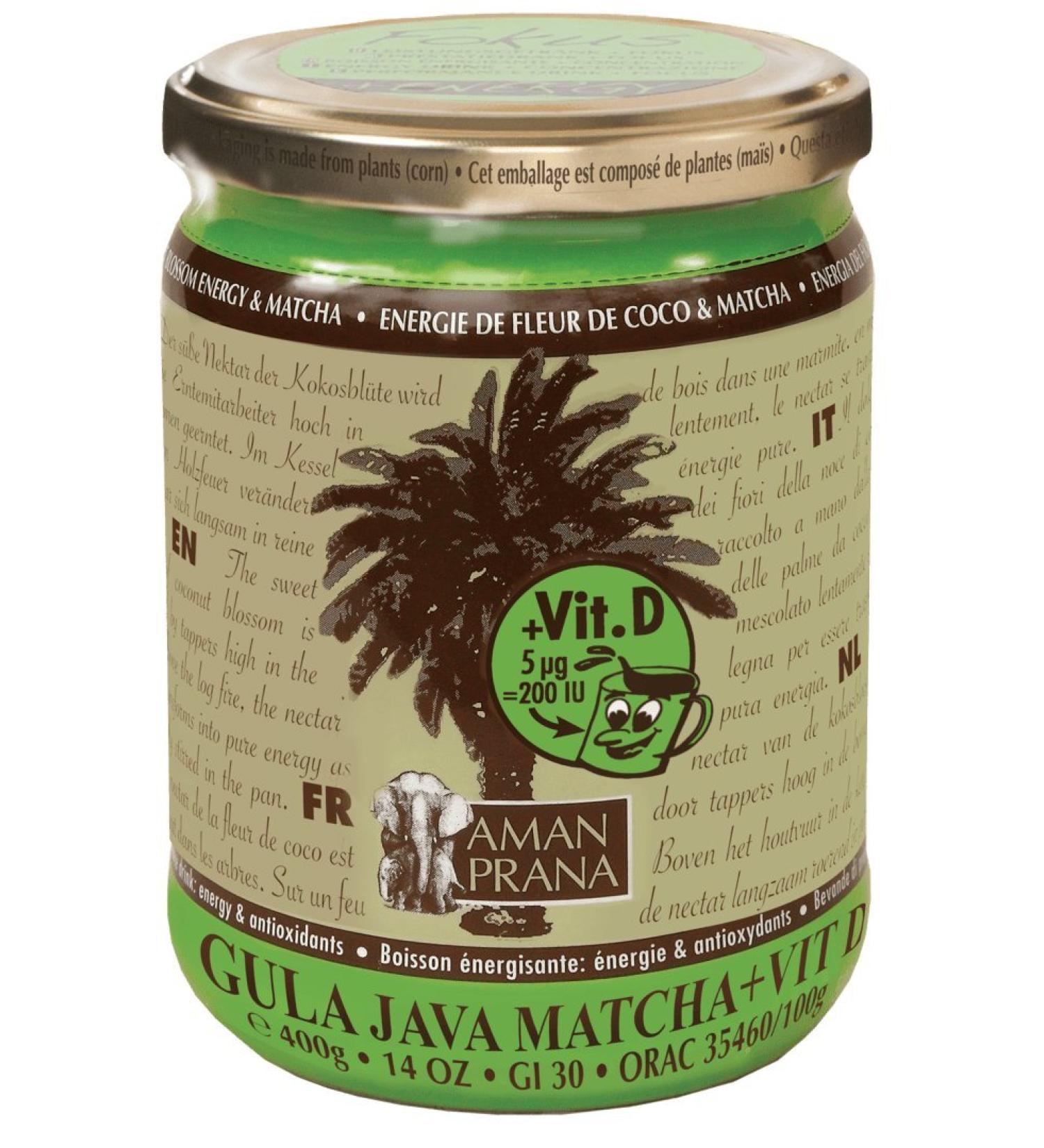 Gula Java Matcha + Vitamin D - Buy Online on GoSupps.com