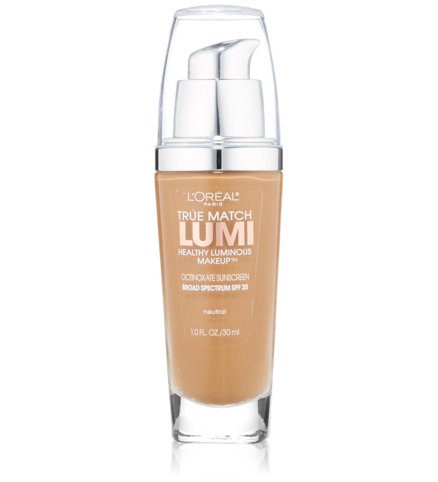 L'Oreal True Match Healthy Luminous Makeup SPF 20 - N7-8 Classic Tan 1 fl oz - Buy Online on GoSupps.com