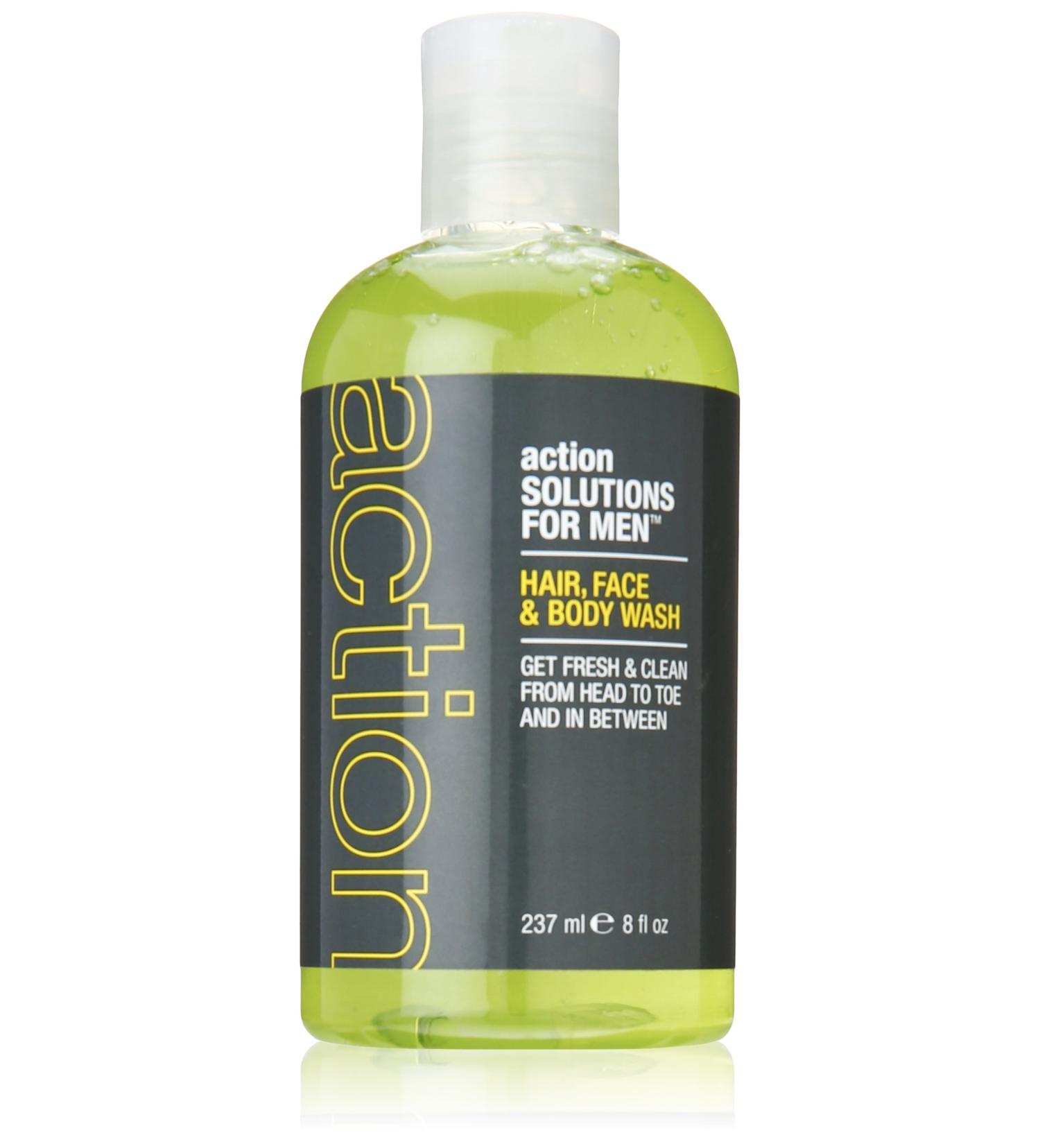 All Over Hair/Face/Body Wash - Light Citrus Scent | 8 oz - Ideal for Daily Use | International Shipping Available - Buy Online on GoSupps.com