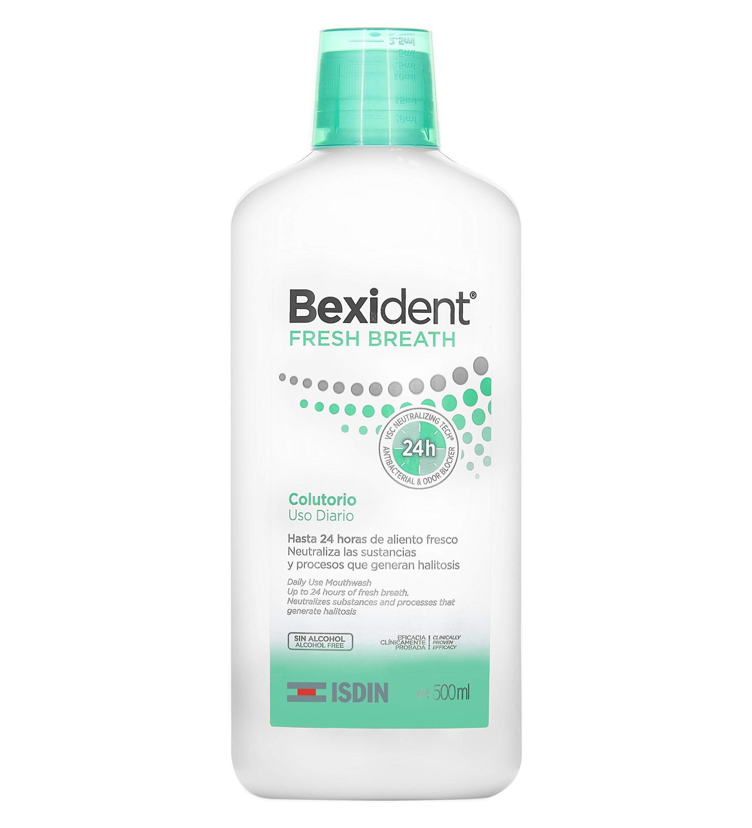 Isdin Bexident Fresh Breath Mouthwash (500 ml) - Buy Online on GoSupps.com