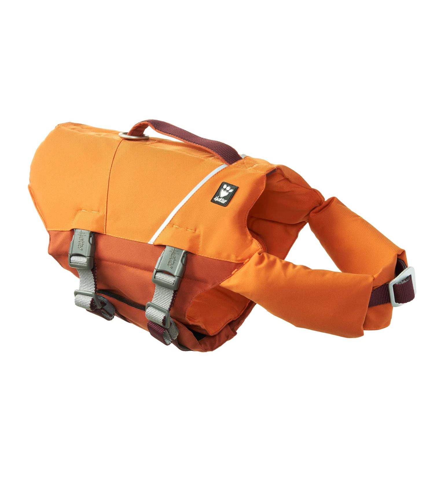 Hurtta Life Savior Eco Dog Vest - Maximum Safety for Swimming SUP & Kayak (30-40 kg Buckthorn) - Buy Online on GoSupps.com