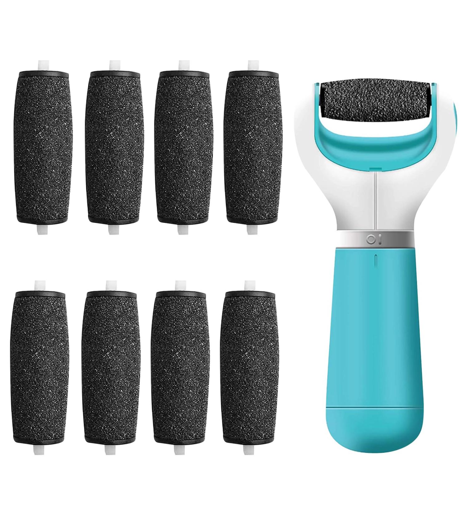 8PCS Durable Replacement Rollers Heads for Scholl Foot File - Foot Care Refills for Dead Skin & Callus Removal - Men & Women Pedicure Hard Skin Remover - Buy Online on GoSupps.com