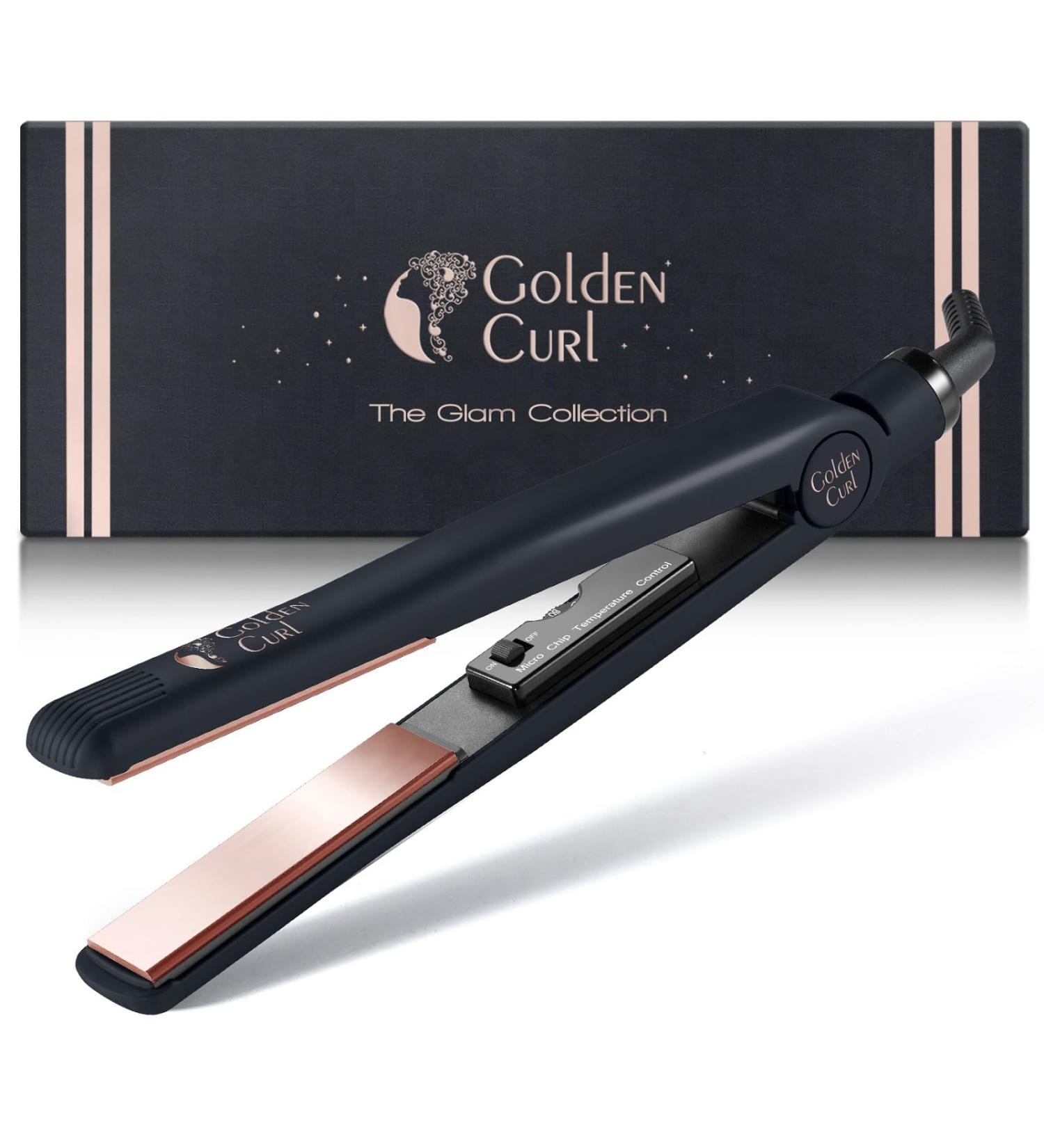Lure & Smooth 2-in-1 Hair Straightener & Curling Iron - Rose Gold - 5 Years Worry-Free Use - Perfect for Stunning Hair Styles - Buy Online on GoSupps.com
