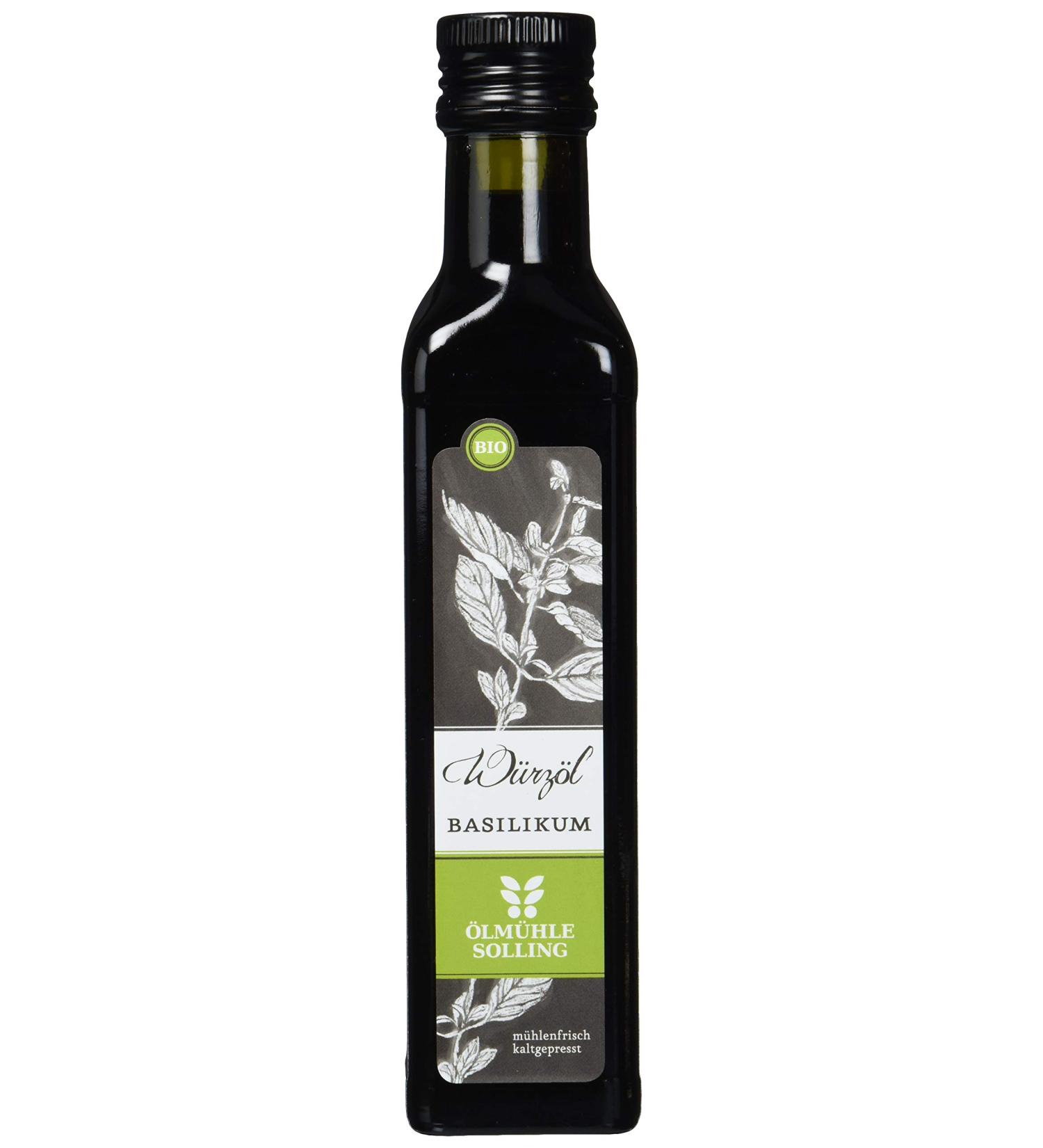  lm hle Solling Organic Basil Rapeseed Oil 250ml - Naturland Certified - International Shipping Available - Buy Online on GoSupps.com