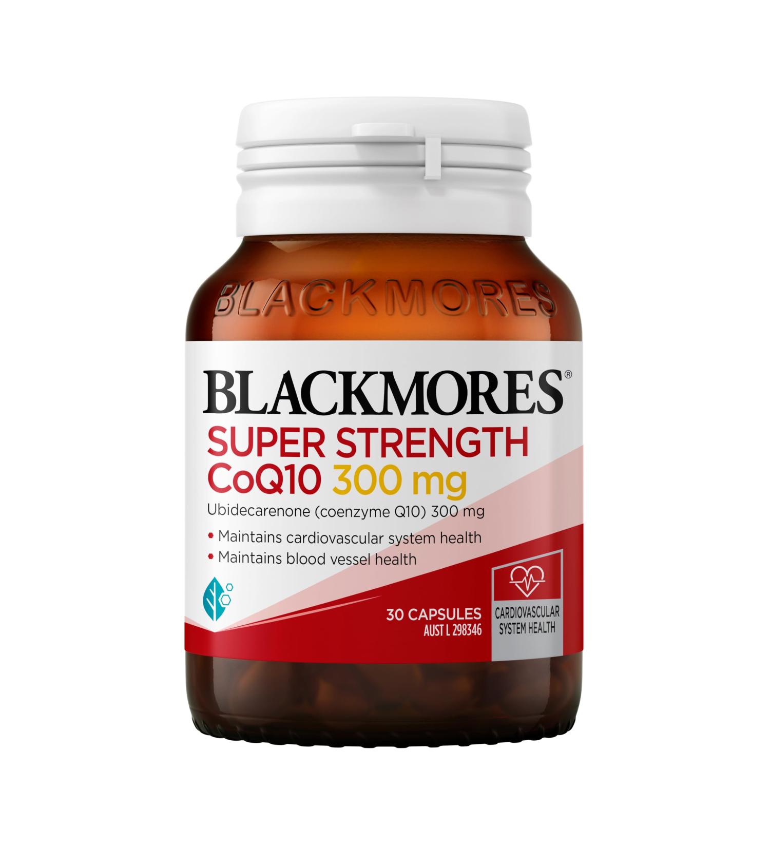 Blackmores Super Strength CoQ10 300mg 30 Tablets - Buy Online on GoSupps.com