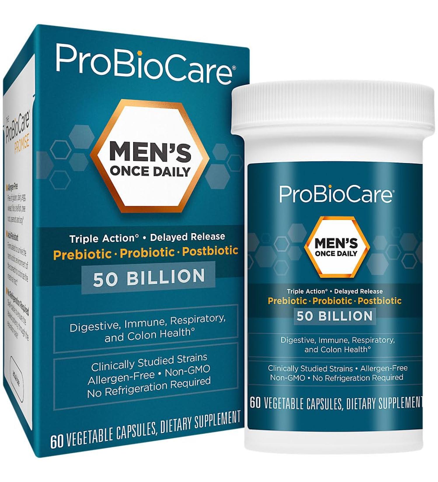MenaTMs Once Daily Probiotic a Digestive Health a 50 Billion CFU of Probiotics (60 Capsules) - Buy Online on GoSupps.com