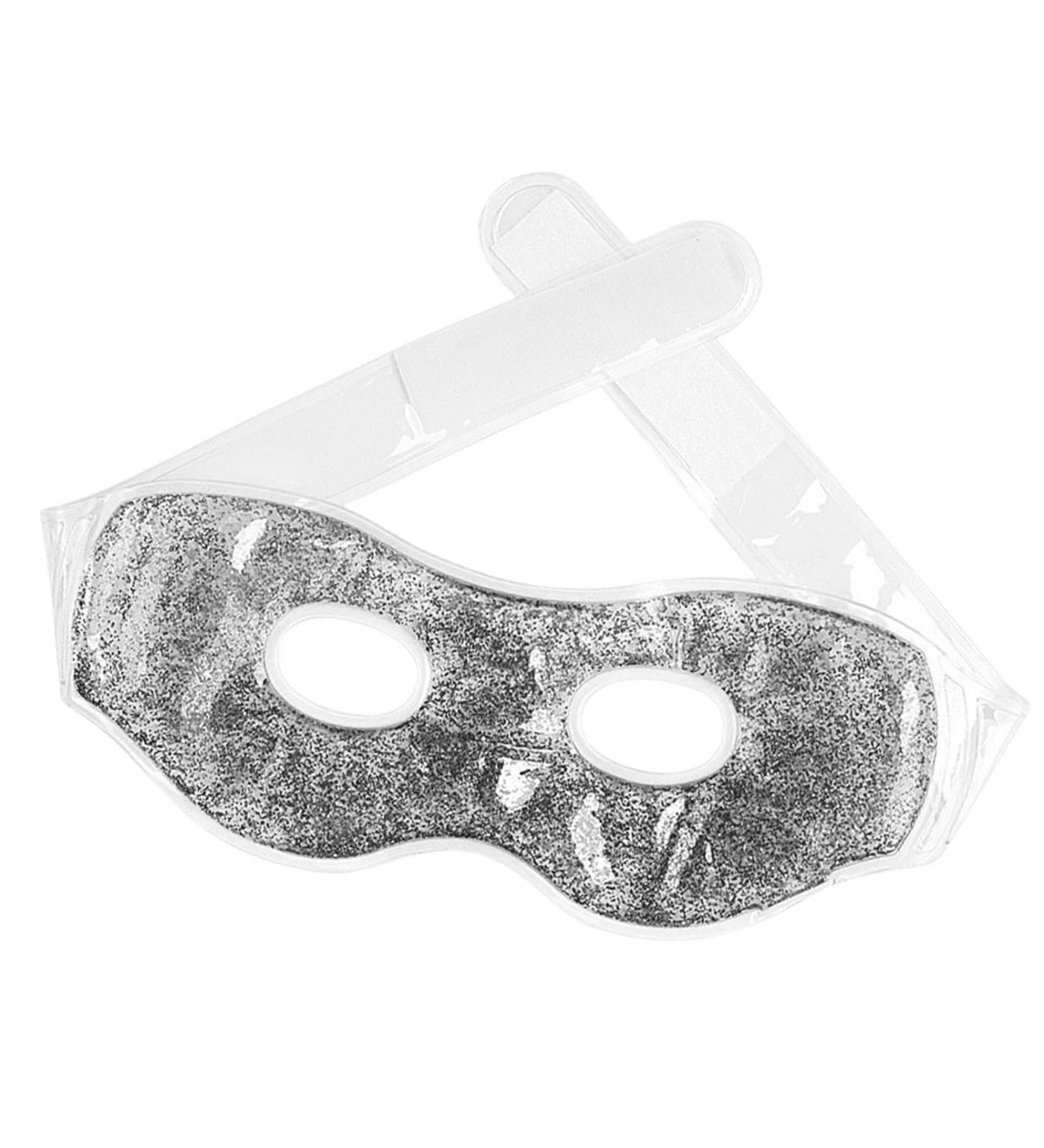 Nuyhgtr Ice Eye Cover Cold Sensation Gel Eye Protectors Reusable Gel Spa Bead Eye Covers Cold Sensation Gel Eye Protectors for BagsDark CirclesEye Protectors Silver - Buy Online on GoSupps.com