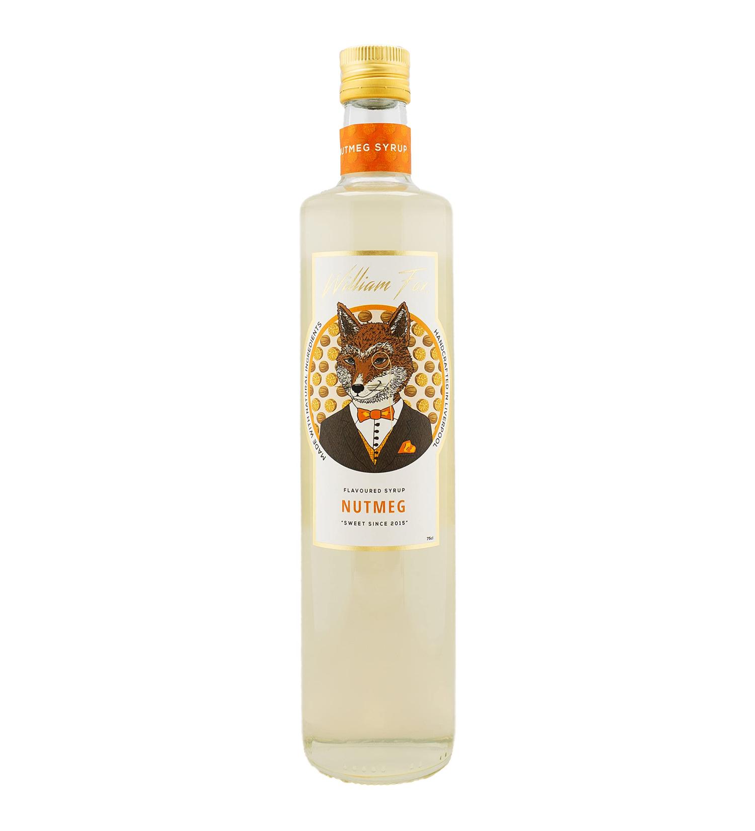 William Fox Sirop de noix de muscade 75 cl