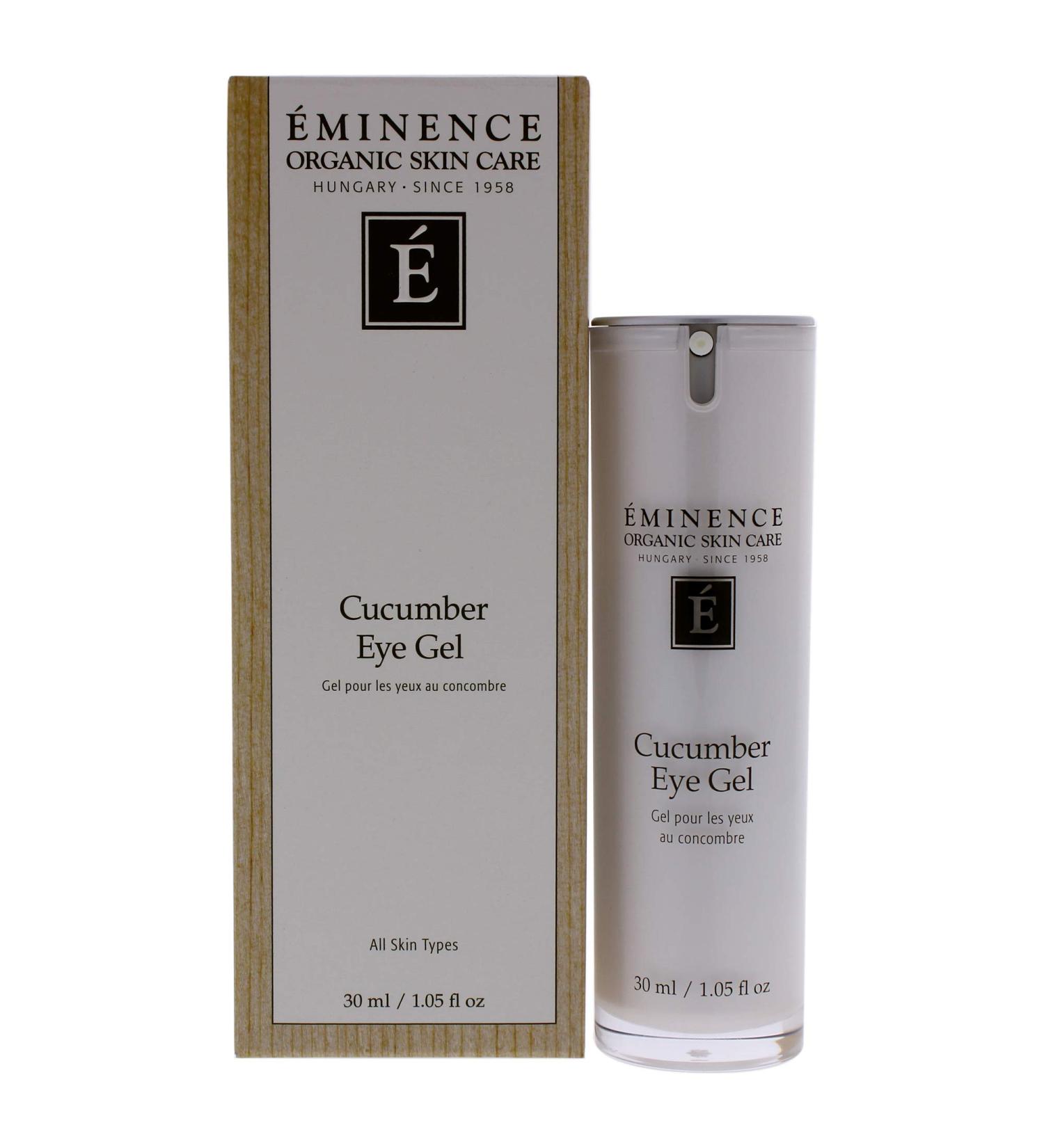 Eminence Organic Cucumber Eye Gel 1.05 oz - Soothing Eye Treatment - Buy Online on GoSupps.com