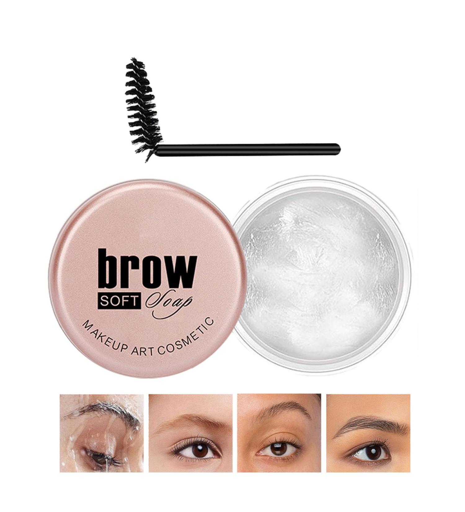  SOYDAN Waterproof and transparent eyebrow wax eyebrow styling gel for feathery and fuzzy eyebrows clear Soydan - Buy Online on GoSupps.com