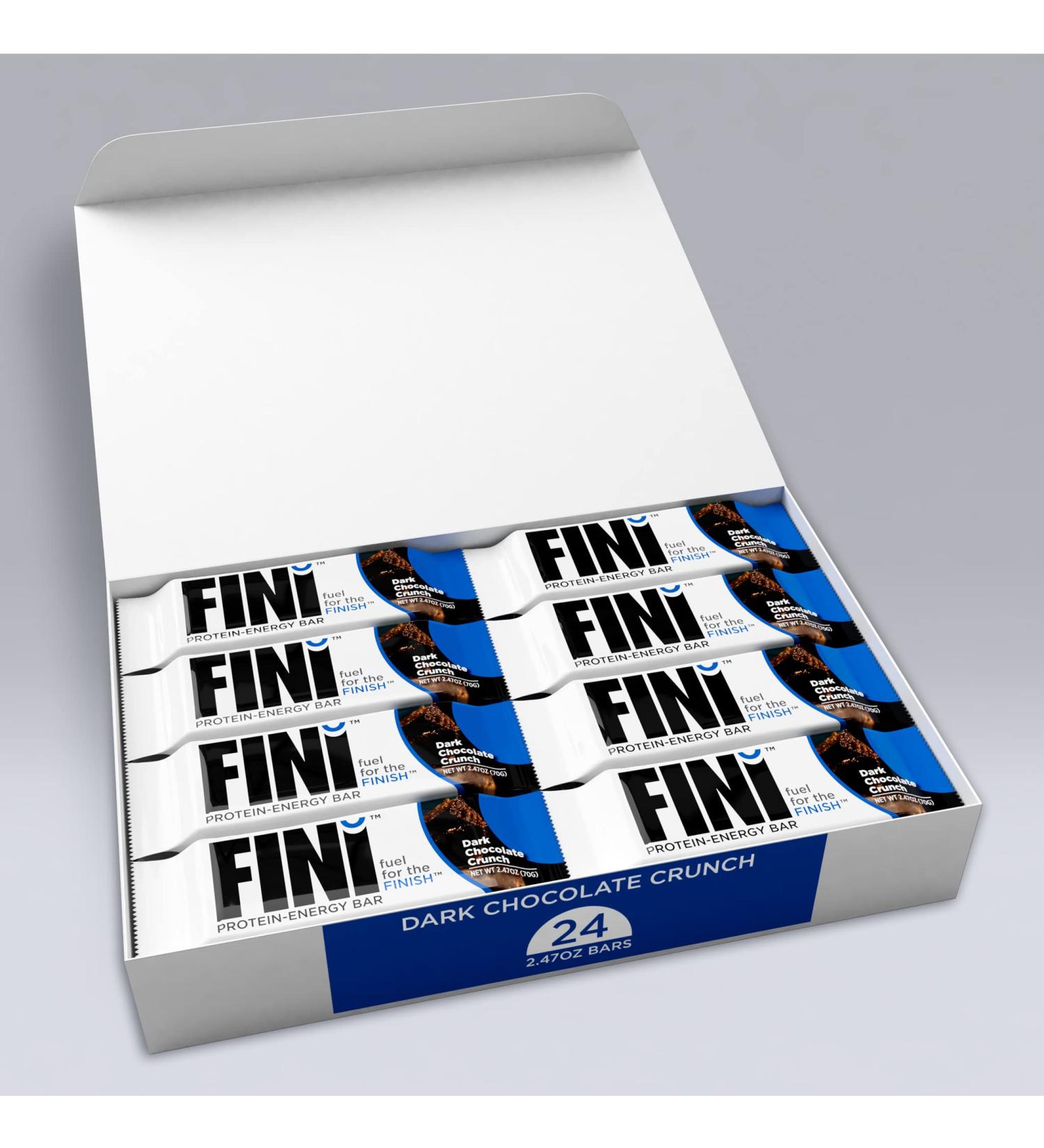 Finibar Competition Bar - Dark Chocolate Crunch - 24 Count (Pack of 1)