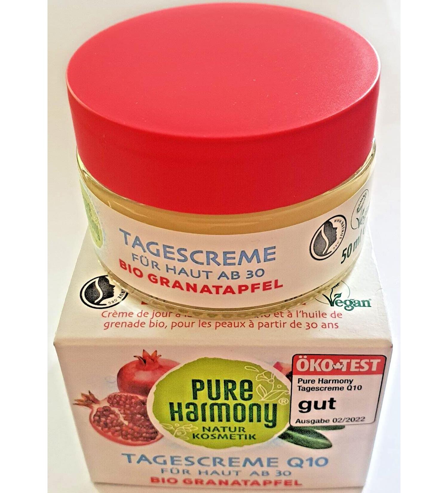 Kiessling 2 x Pure Harmony day cream Q10 organic pomegranate for skin from 30 - Buy Online on GoSupps.com