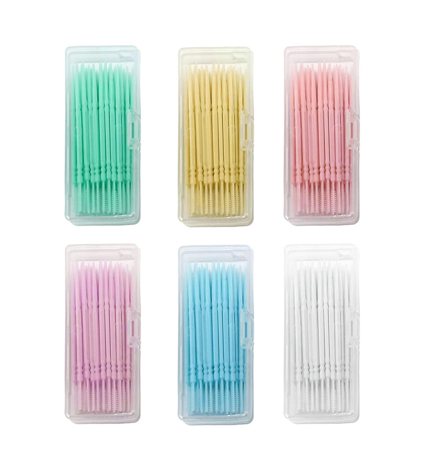 Mivaiun 240-Piece Interdental Brush Set | Double-Sided Plastic Toothpick & Portable Dental Flo | Ultimate Oral Care Solution - Buy Online on GoSupps.com