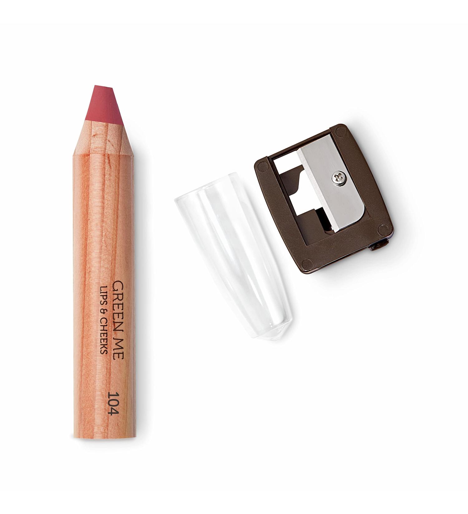 KIKO Milano Green Me Lips & Cheecks 104 Lipstick and Blush Pencil - Buy Online on GoSupps.com