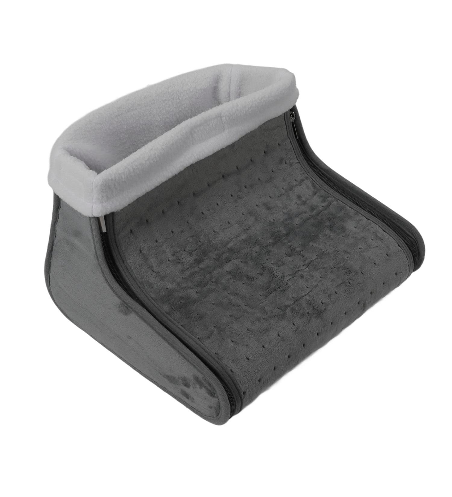 Huairdum Foot Heating Pad - Multifunctional Fast Heating Blanket with Controller for Home - Easy-Care Gray Comfort - Buy Online on GoSupps.com
