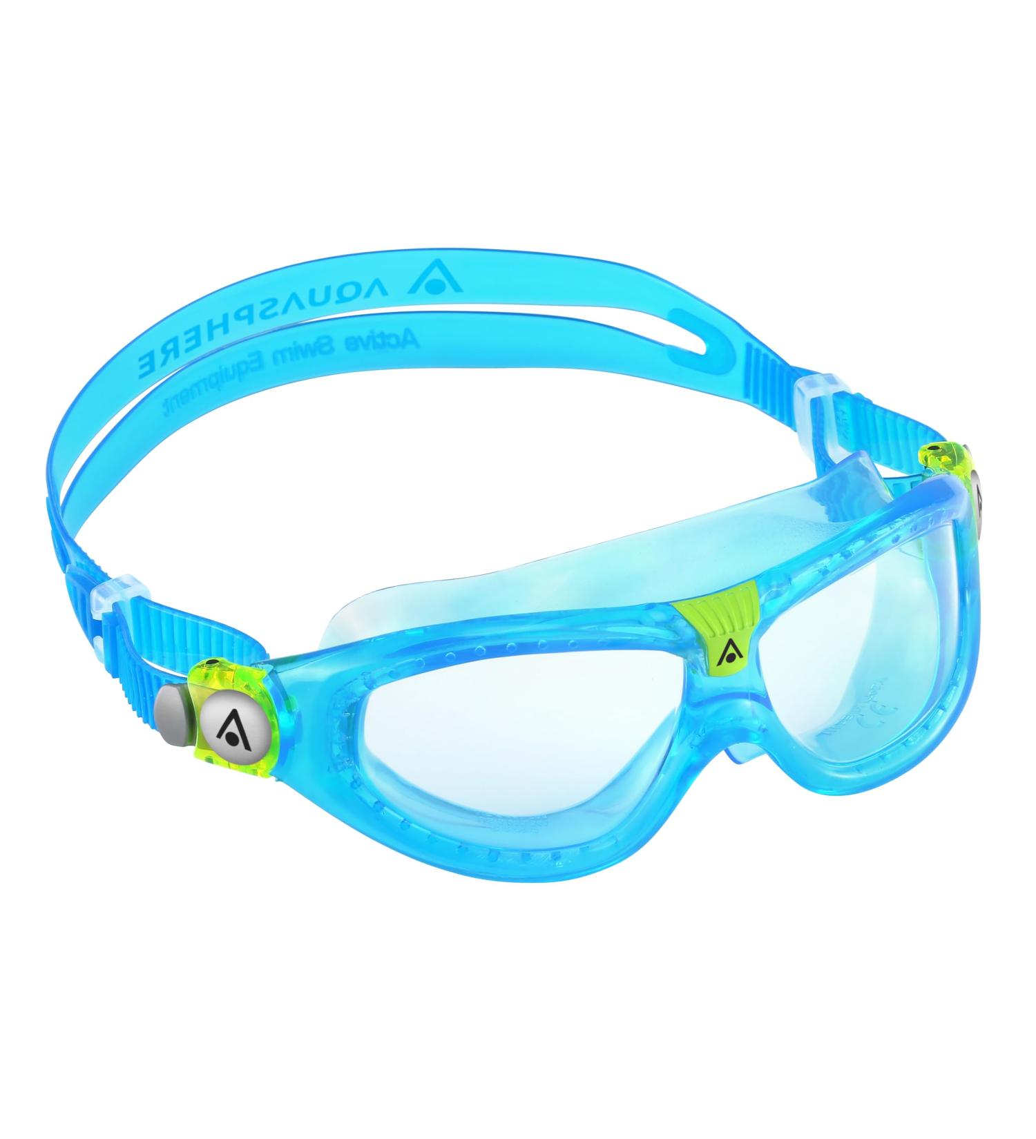 Aquasphere Seal Kid Swimming Goggles | UV Protection & Leak-Free Design for Children 3+ | Silicone Seal & Clear Lens for Boys & Girls - Buy Online on GoSupps.com