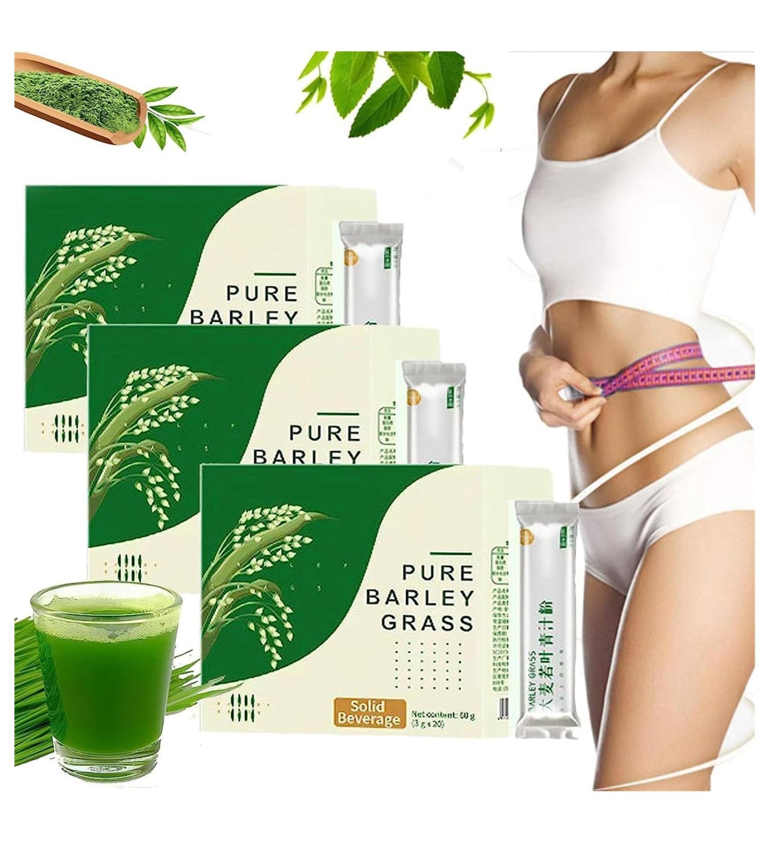 Naveta Barley Grass Powder | 100% Pure & Organic | Best Bio Powder for Men & Women | 3 Boxes (60 Packs) - International Shipping - Buy Online on GoSupps.com