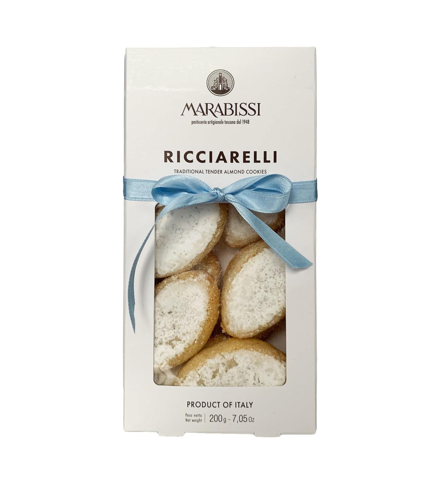 Marabissi Italian Ricciarelli di Siena Cookies 200g | Soft & Chewy Almond Cookies - Buy Online on GoSupps.com