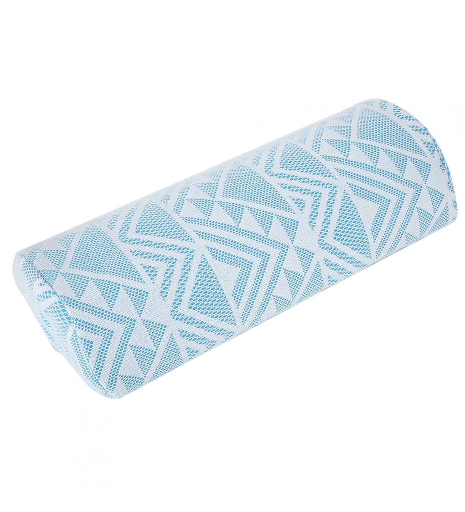 Nail Art Rest Pillow Nail Art Hand Pillow Comfortable Experience Unique Design for Home Woman Beauty Salon Manicure Store(Blue geometry) - Buy Online on GoSupps.com