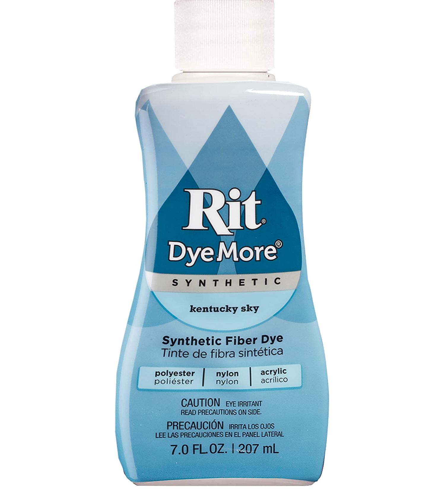 Rit DyeMore Liquid Dye Kentucky Sky 7-Ounce - Vibrant Fabric Dye - Buy Online on GoSupps.com