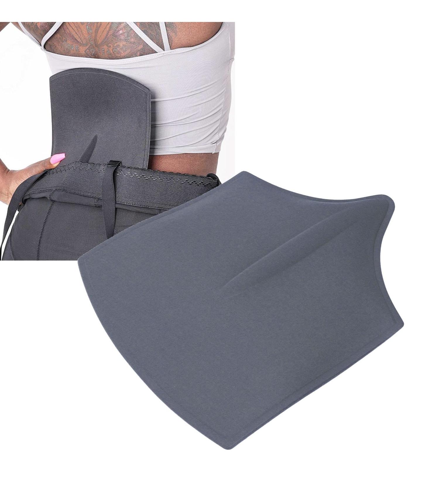 Lipo Foam Lumbar Molder Back Board - BBL Post Surgery Supplies & Support (Grey) - Ideal for Liposuction Recovery - Buy Online on GoSupps.com
