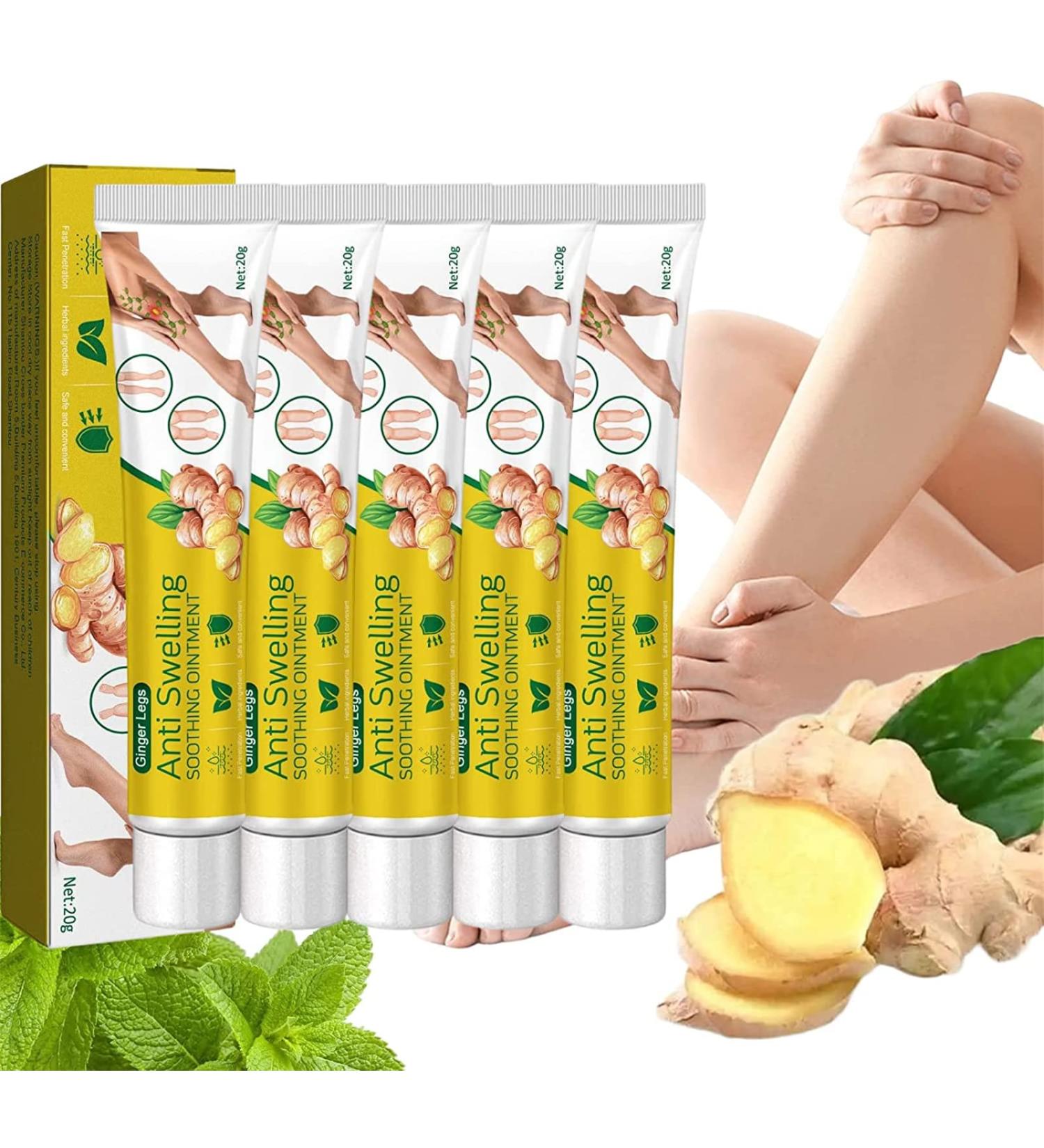  DUBUSH Ginger firming anti-cellulite cream for lymphatic drainage - Natural anti-swelling cream - Improves blood circulation - Relieves tired legs - Buy Online on GoSupps.com