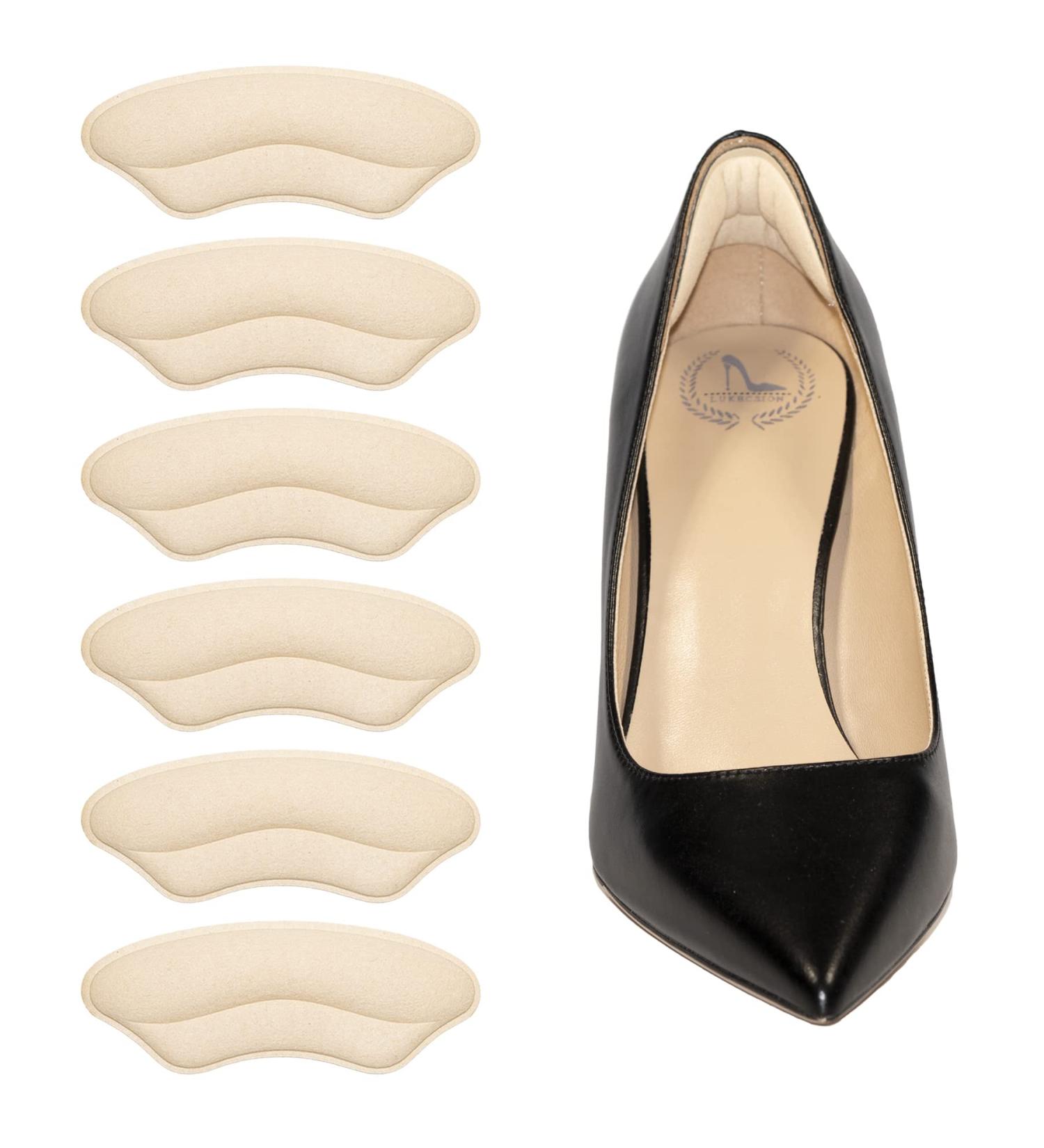 Sargarita Heel Pads - 3 Pairs Inserts for Shoes That are Too Big | Heel Grips Cushion Liners for Women & Men | Anti-Slip Protectors & Improves Shoe Fit - Buy Online on GoSupps.com