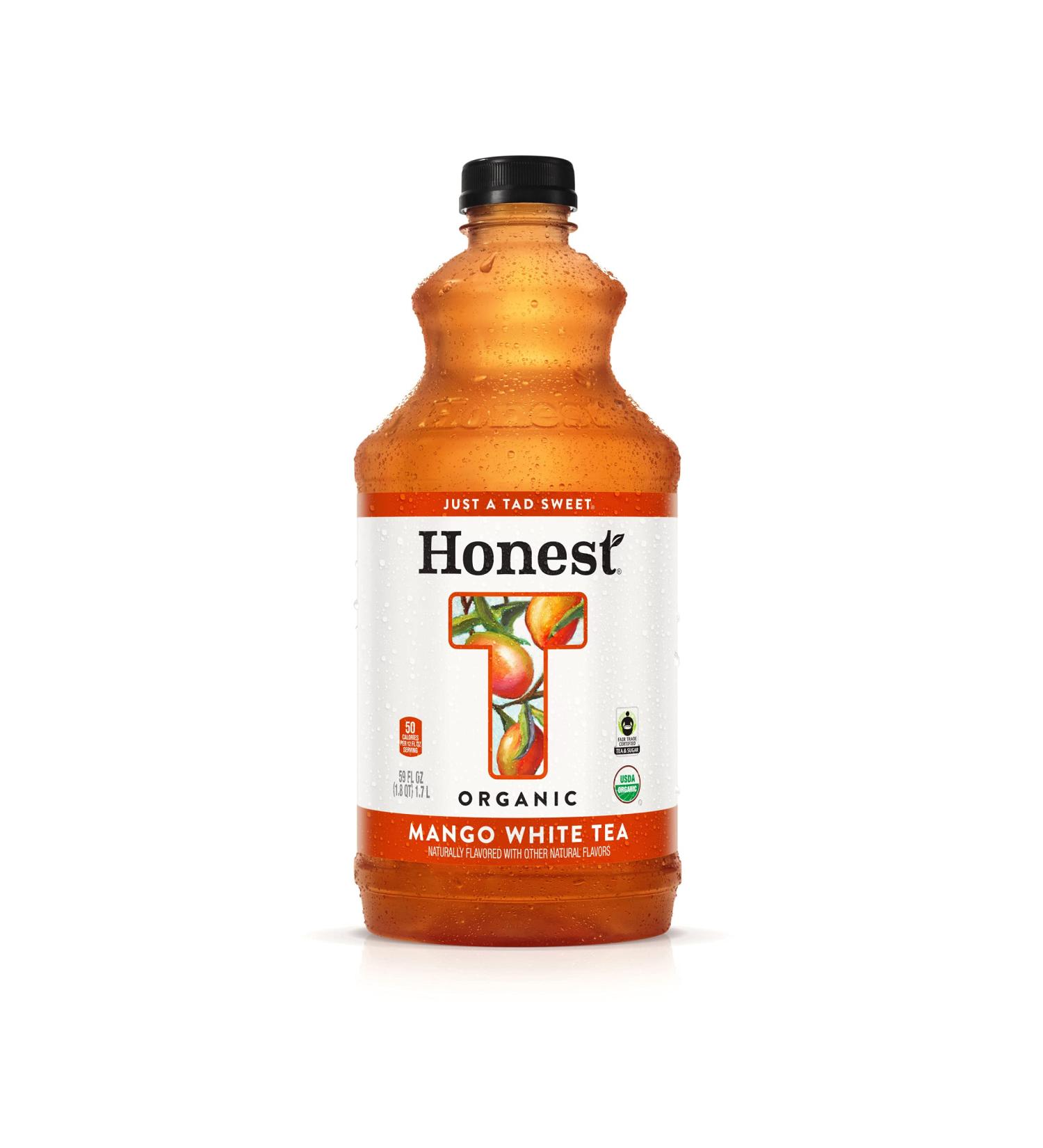 Honest Tea Mango Acai White Organic Tea - 59 Fl Oz | Refreshing & Natural - Buy Online on GoSupps.com