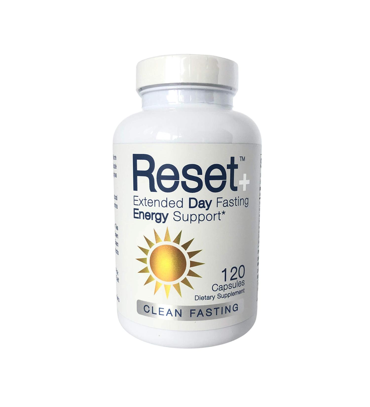 Reset+ Fasting & Keto Electrolyte Energy Supplement with Himalayan Pink Salt, B Vitamins, Zinc & Trace Minerals - Buy Online on GoSupps.com