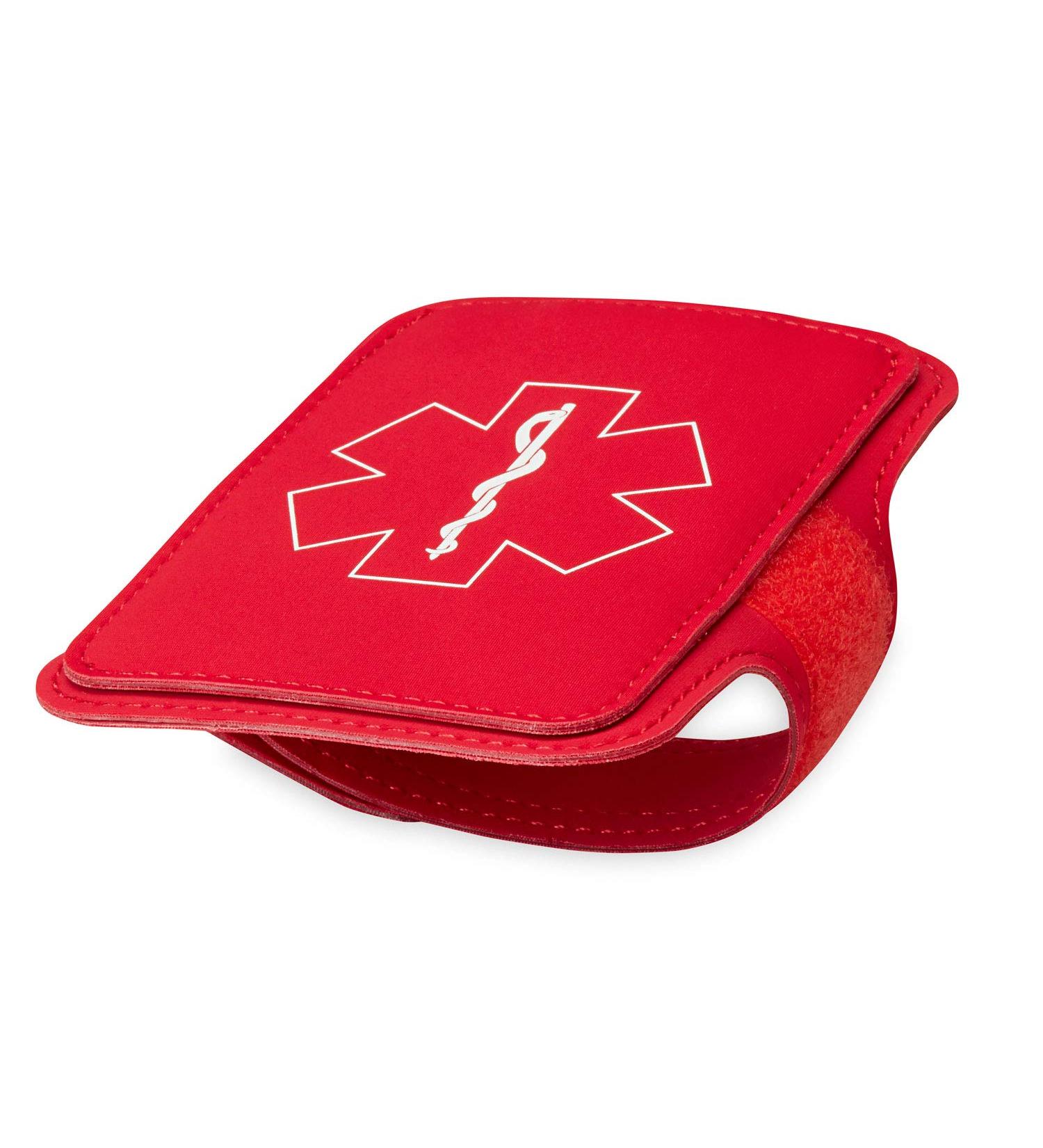 Buy MED ALERT Wrist Wallet - High Visibility Medical ID Holder with Adjustable Velcro Strap - Ideal for Health Facilities - Fast International Shipping - Buy Online on GoSupps.com