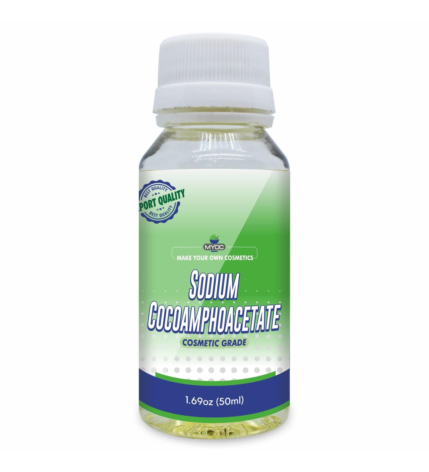 Sodium Cocoamphoacetate (Miranol Ultra C-32) 50ml - Premium Emulsifier & Surfactant for Personal Care | International Shipping Available - Buy Online on GoSupps.com
