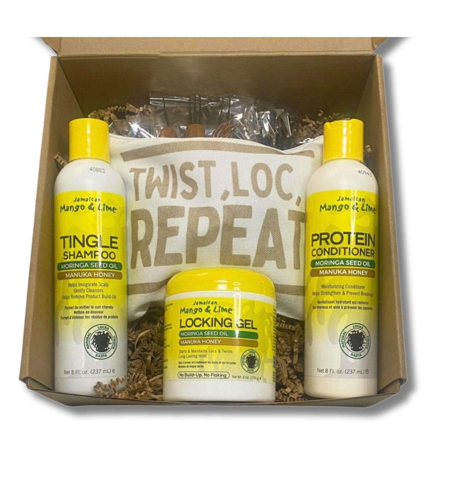 Dreadlock Shampoo and Conditioner hair care Bundle with Jamaican Mango & Lime Tingle Shampoo 8oz| Protein Conditioner 8oz|Locking Gel 6oz 3 piece Crochet hook set 2 Piece dreadlock tool for interlocking For retwist 10 duckbill 10 Curl Clips and Case - Buy Online on GoSupps.com