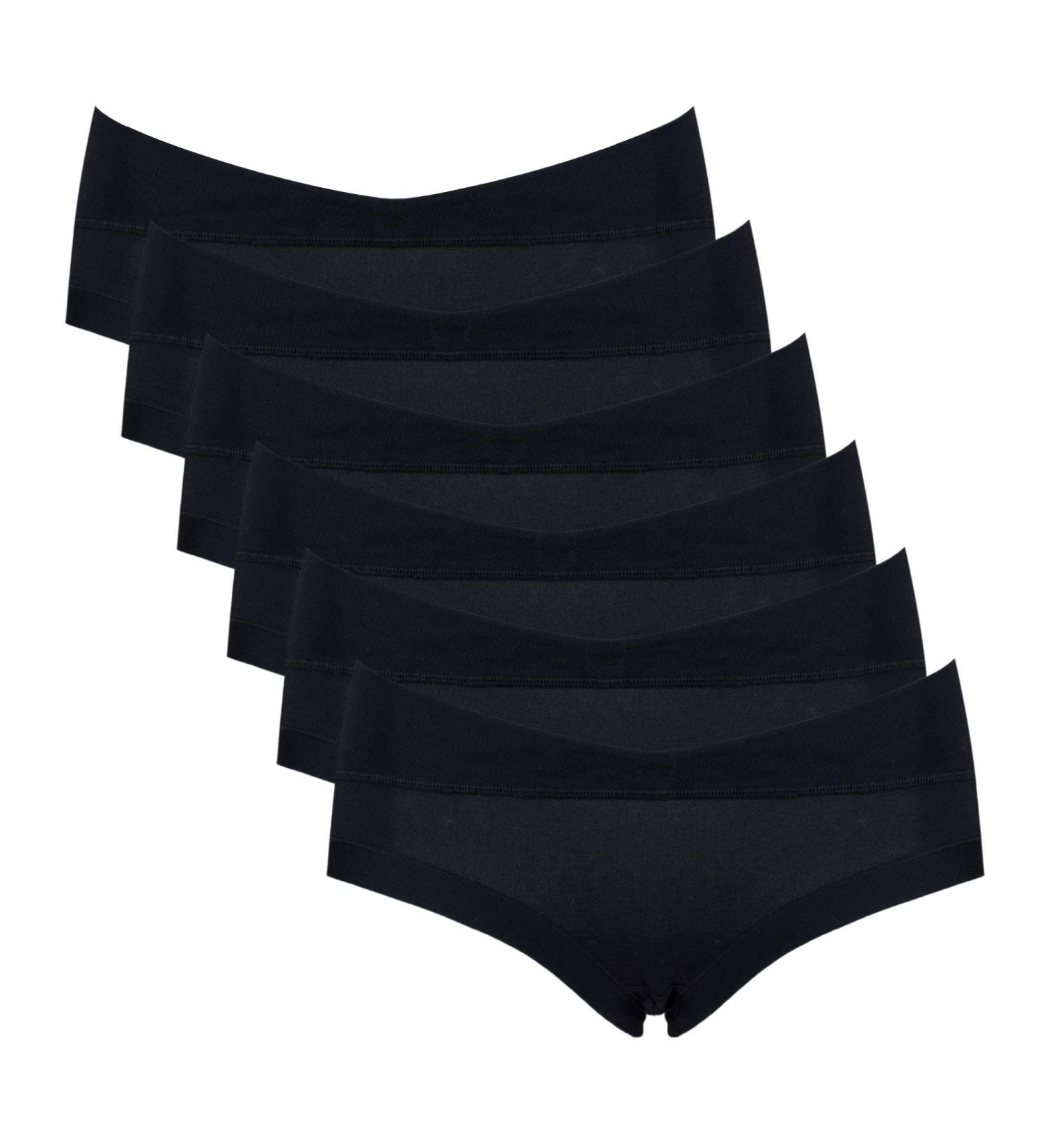Intimate Portal Maternity Knickers | Pregnancy & Postpartum Underwear | Cotton Cradle Briefs 6-pk Black - Buy Online on GoSupps.com