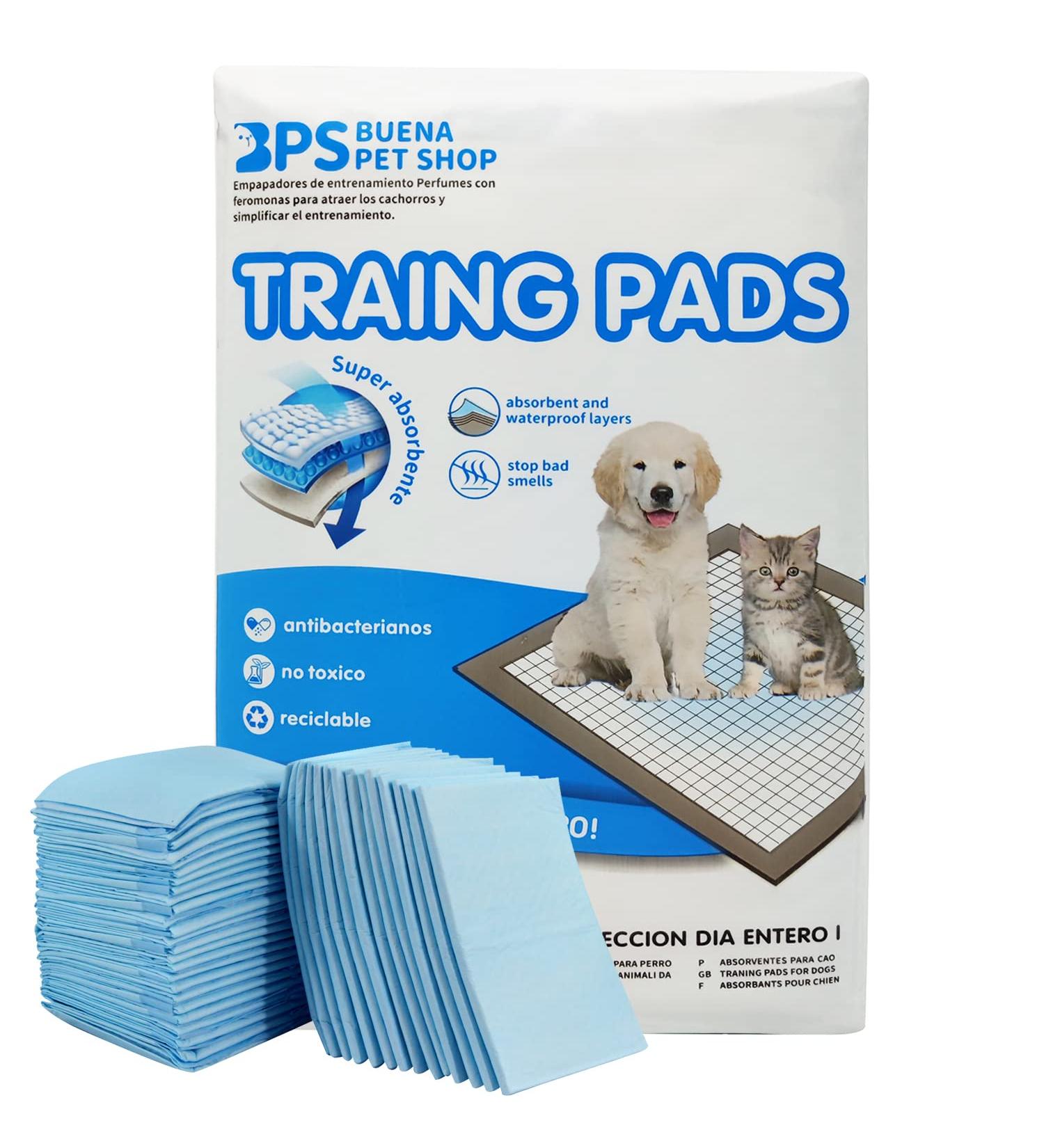 BPS BPS-2166 BPS-2170 Training Documents for Dogs & Cats with Pheromones - 40 Pack (60x60 cm) | Easy Puppy Training Solutions - Buy Online on GoSupps.com
