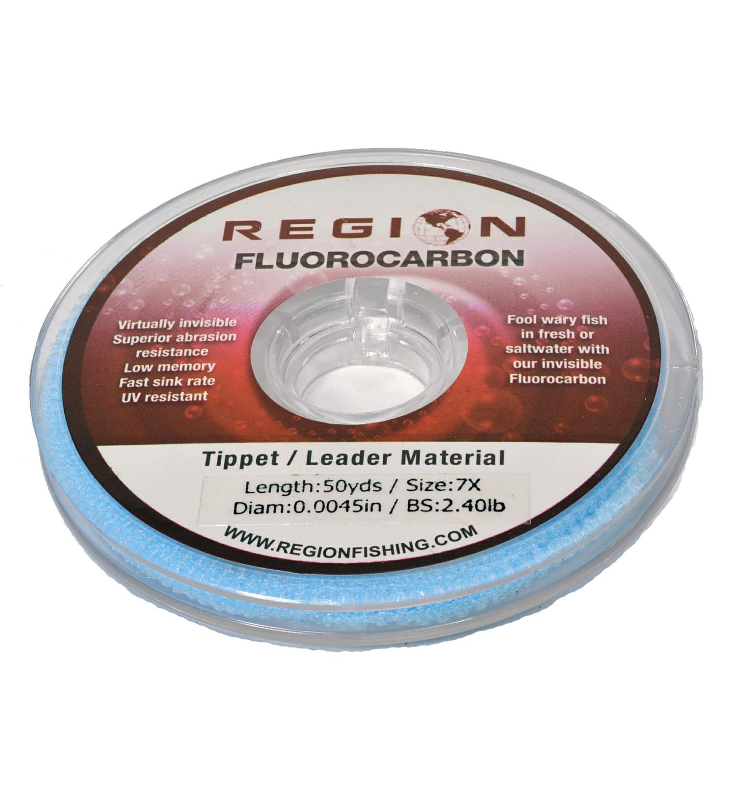 50YD Fluorocarbon Fly Fishing Tippet | Ultra Clear & Abrasion Resistant | 7X - 0X Sizes Available - Buy Online on GoSupps.com