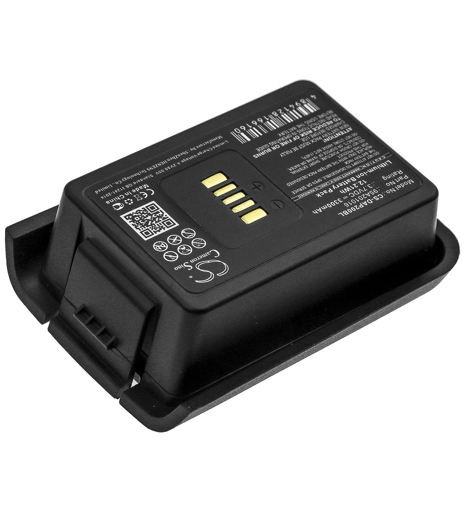 Replacement Battery for Datalogic 950401003 P20 Pegaso - 3300mAh/3.7V Compatible Power Supply - Buy Online on GoSupps.com