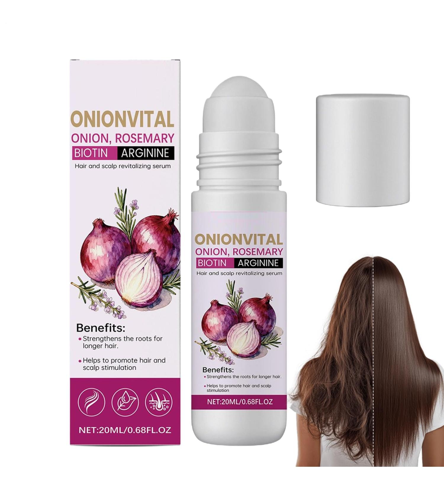 Hair Growth Oil - 20ml Roll-On - Intense Strengthening - Thickening Treatment | Hair Prep Daily Care Travel Home Shampoo - Buy Online on GoSupps.com