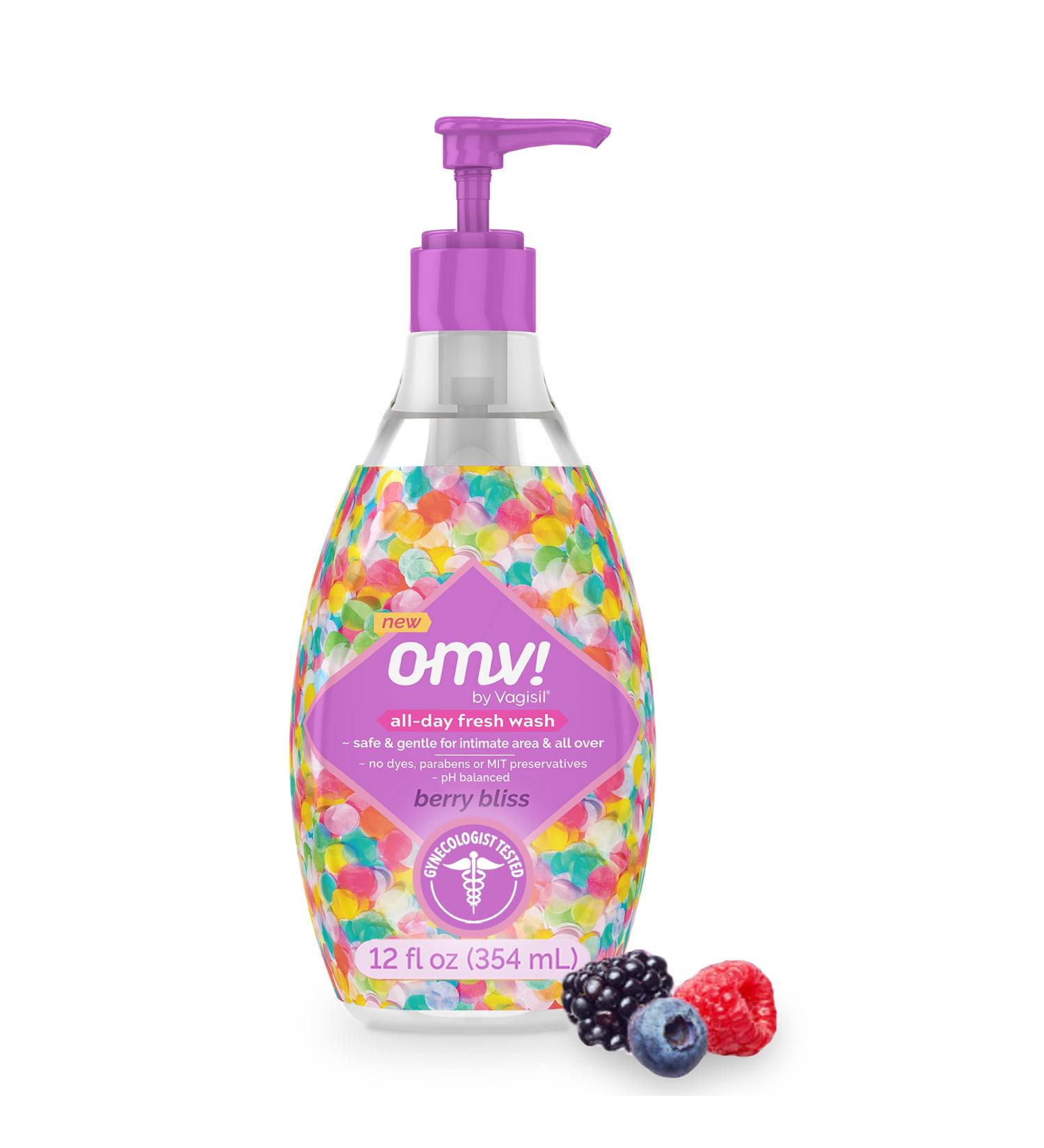 Vagisil OMV Berry Bliss Intimate Feminine Wash 12 Oz - Gynecologist Tested - All-Day Freshness - For Women - Buy Online on GoSupps.com