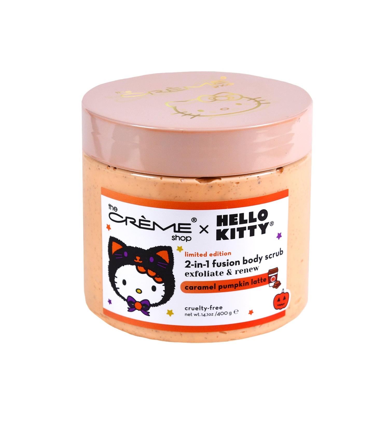 The Creme Shop x Hello Kitty 2-in-1 Fusion Body Scrub Caramel Pumpkin Latte Limited Edition
