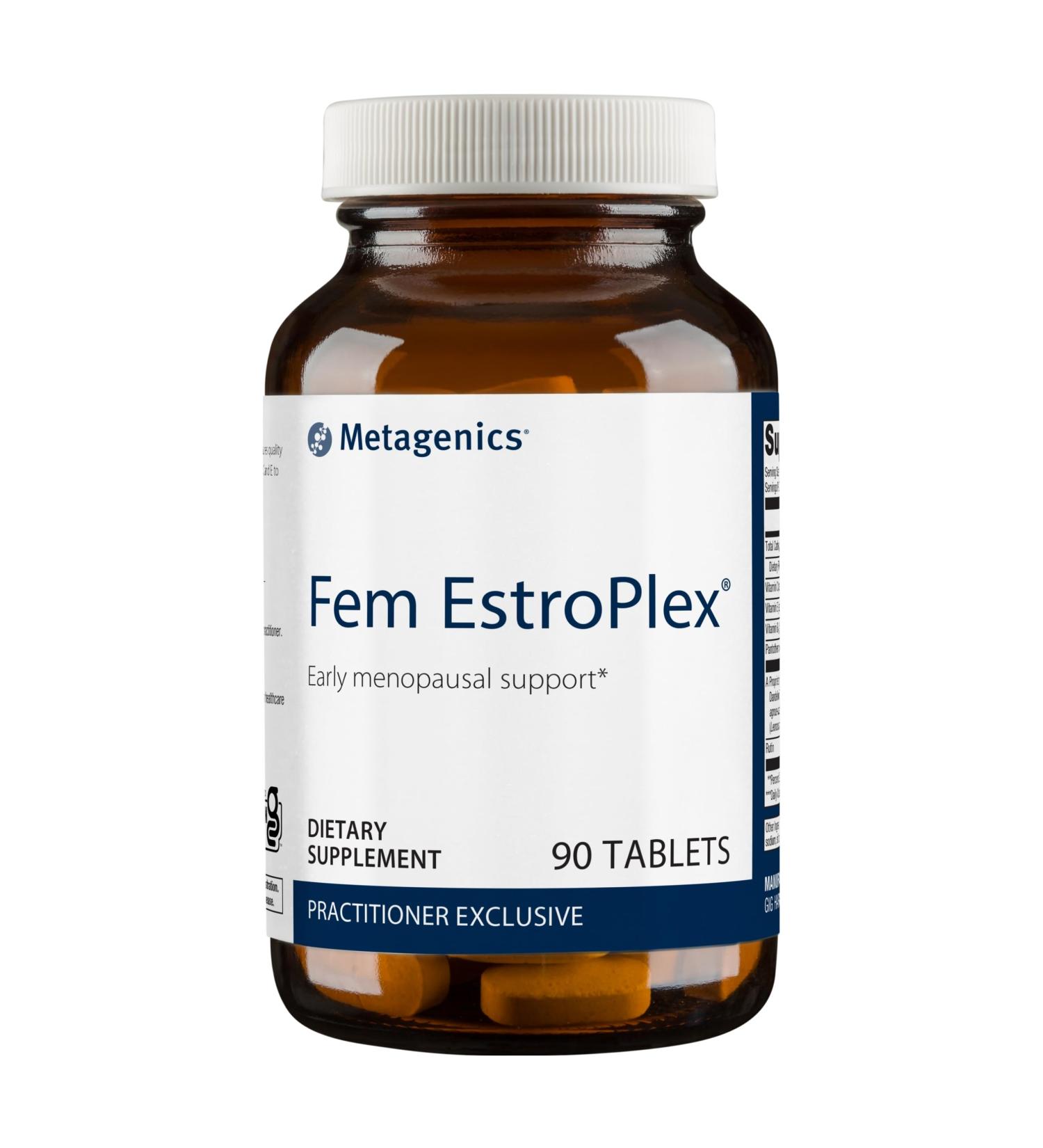 Buy Metagenics Fem EstroPlex - 90 Tablets | Optimal Hormonal Support | International Shipping Available - Buy Online on GoSupps.com