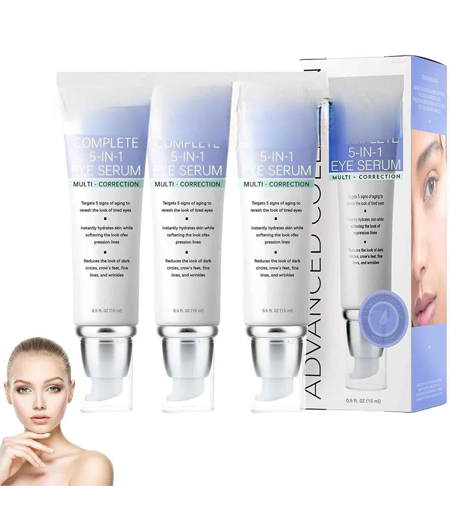 WLJEHWLJ Retinol Eye Cream with Collagen Fast Act Collagen Firming Eye Cream Hyaluronic Acid to Eliminate Dark Circles Puffiness and Bags Under Eyes - Buy Online on GoSupps.com