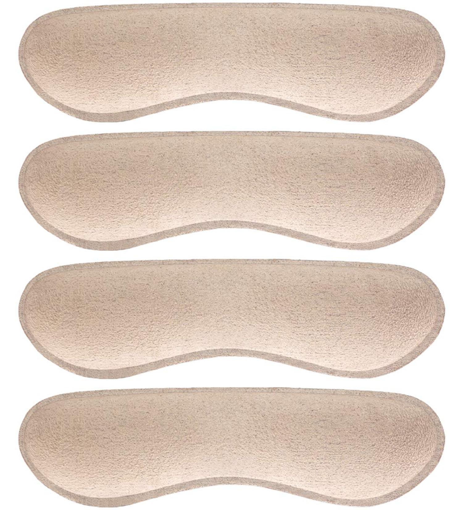 Dr. Foot's Heel Grips Liner Insert - Prevent Heel Slipping & Rubbing - Non-Slip Shoe Inserts for Loose Shoes (Beige) - Buy Online on GoSupps.com
